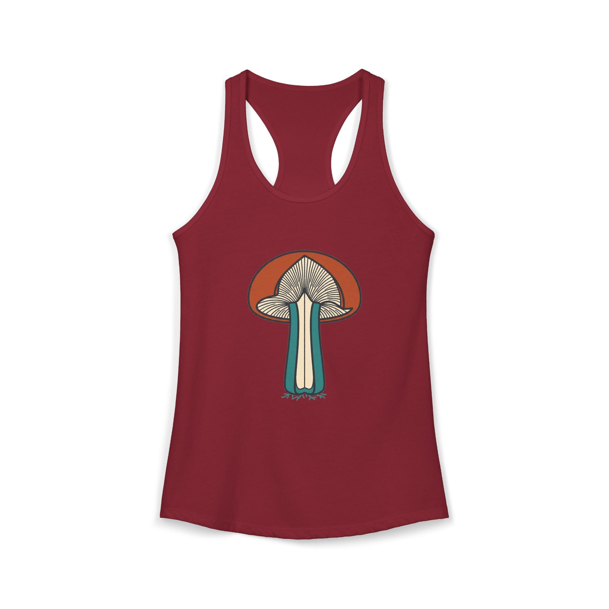 Mushroom Cross Section Tank Top