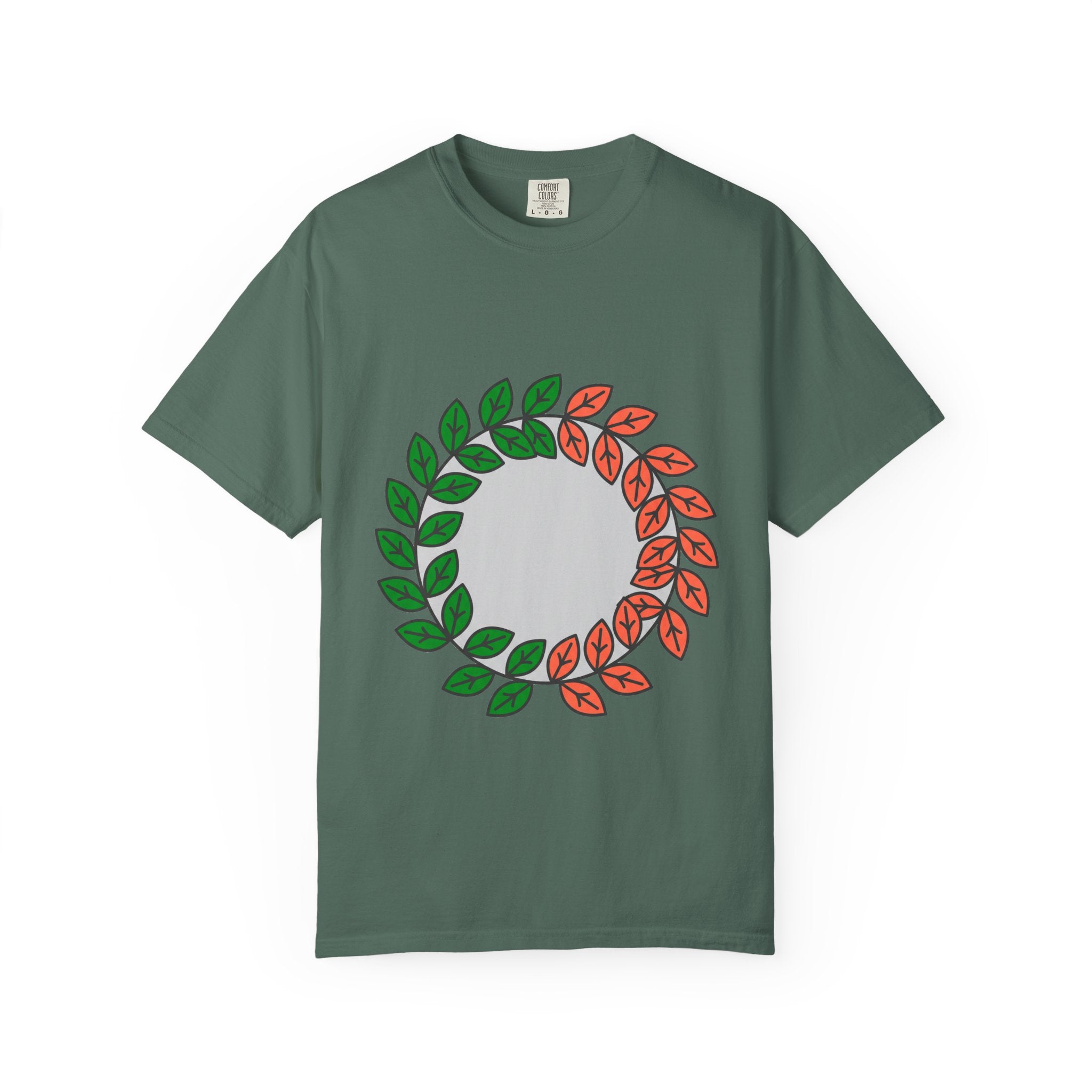 Leaf Wreath Tee