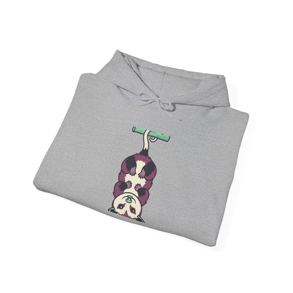 Opossum Hanging Hoodie, Funny Possum Woodland Pullover