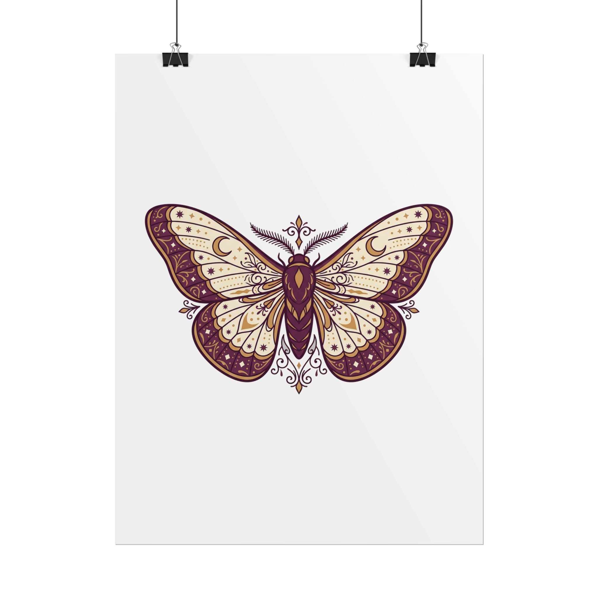 Celestial Moth Poster