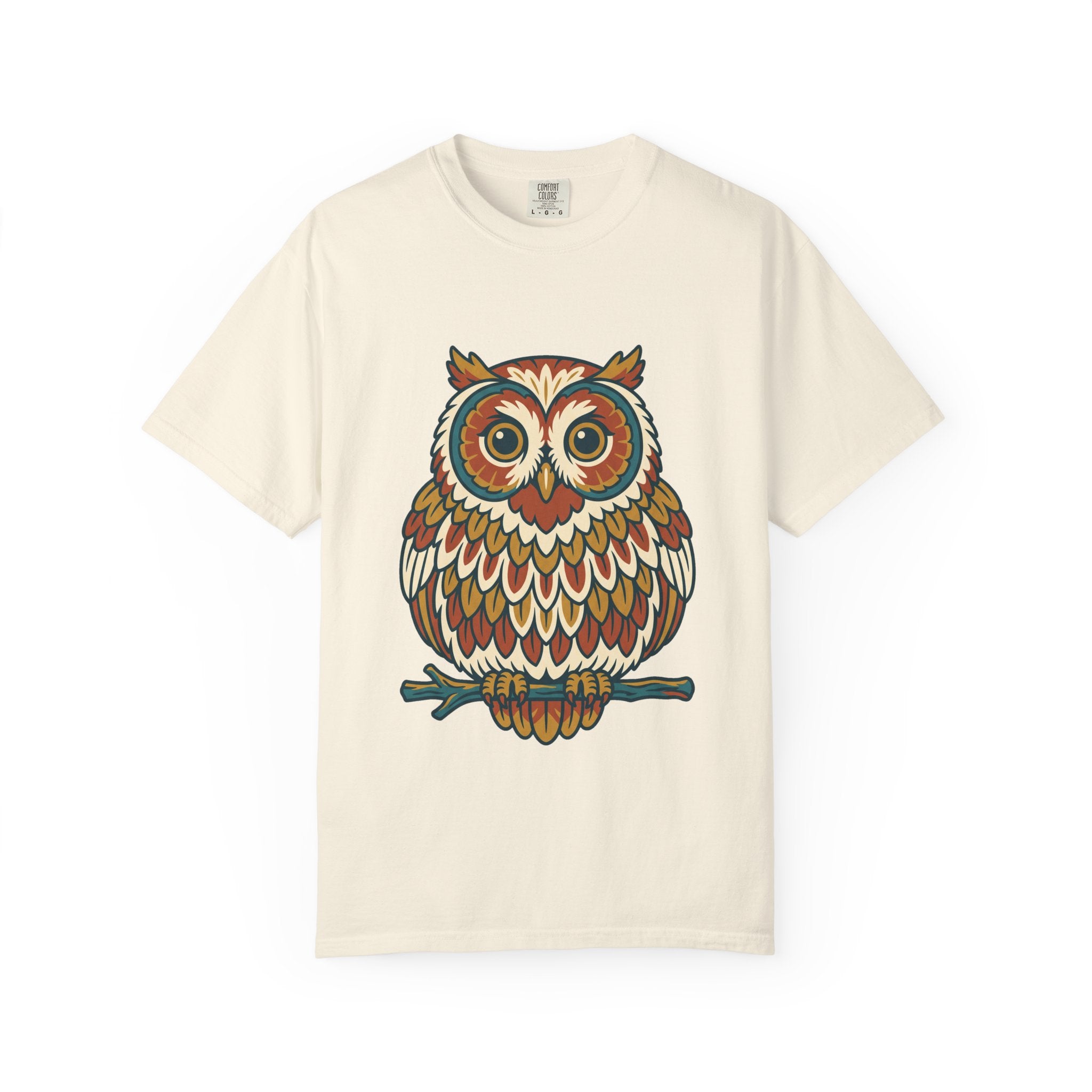 Round Owl Tee