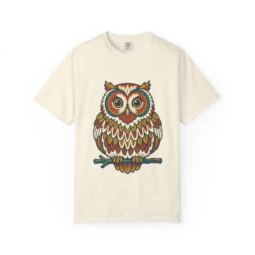 Round Owl Tee