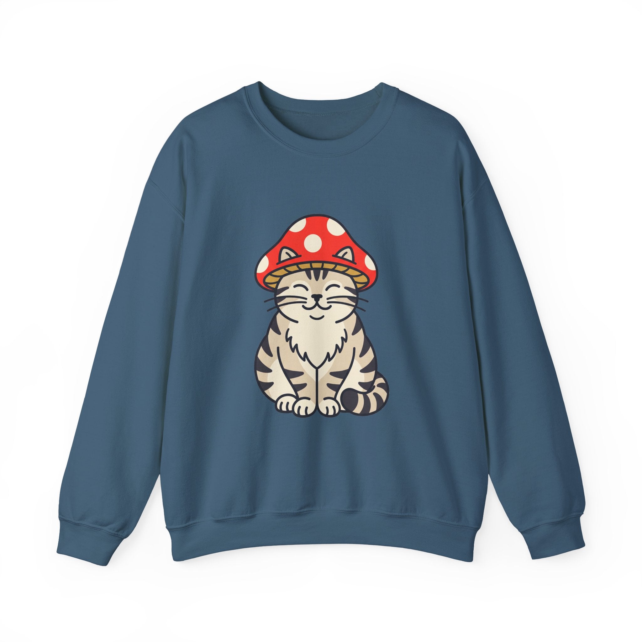 Mushroom Cat Crewneck