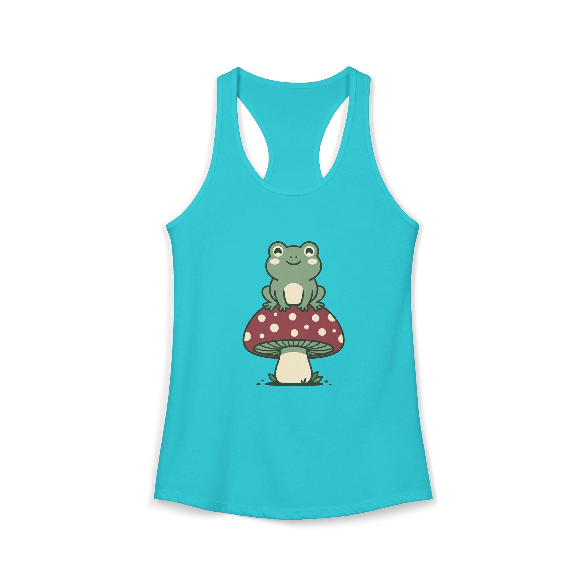 Frog on a Mushroom Tank Top