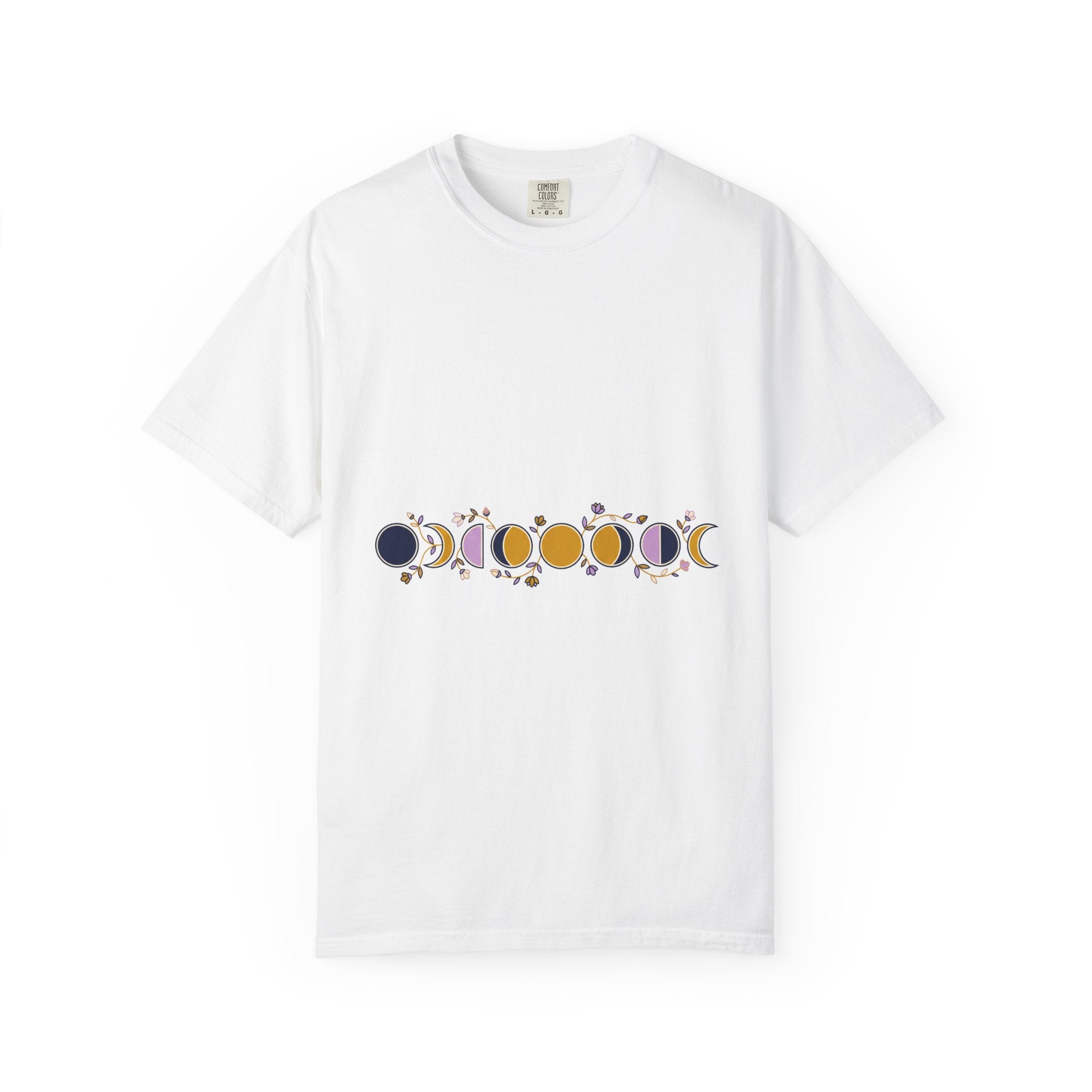 Moon Phases Botanical Tee