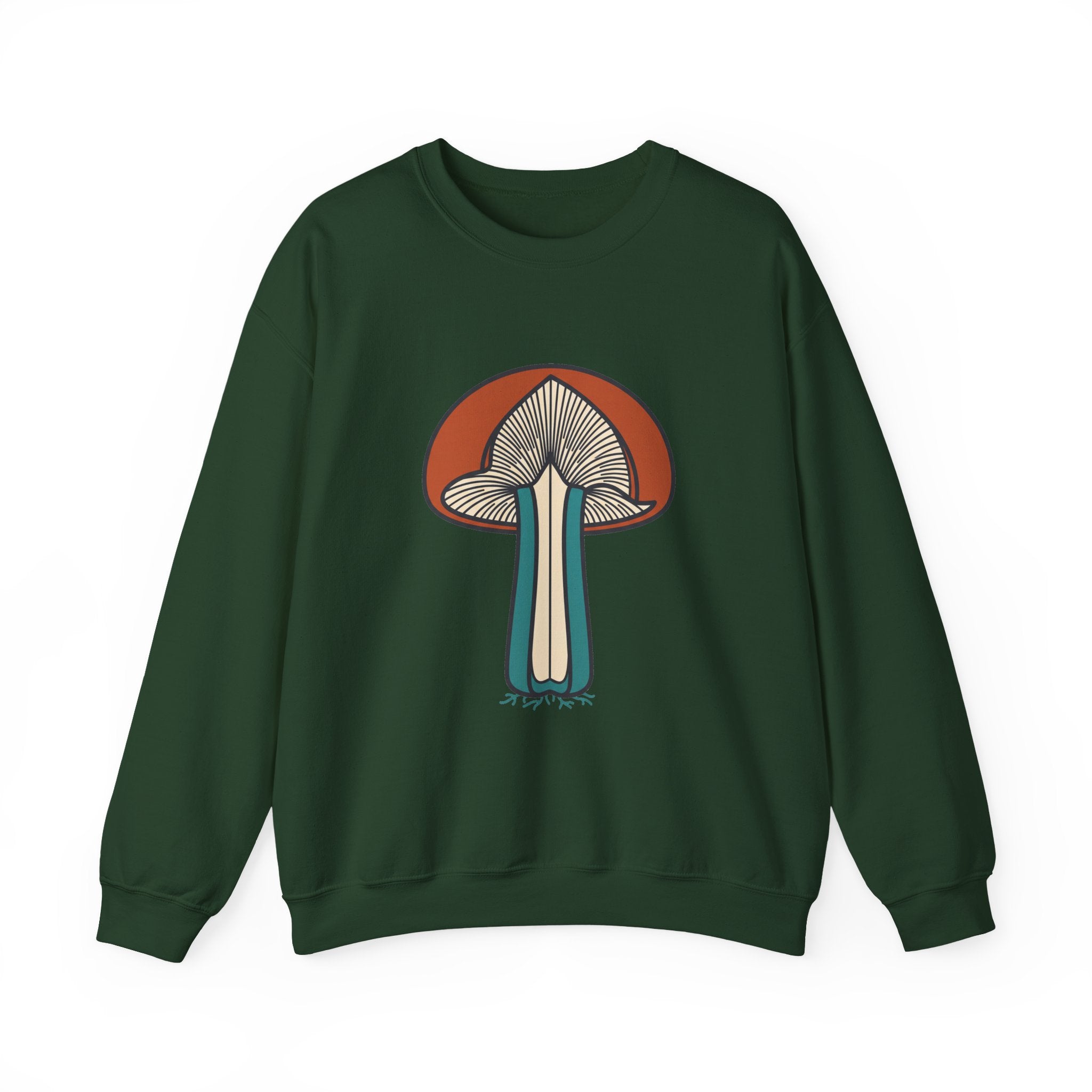Mushroom Cross Section Crewneck