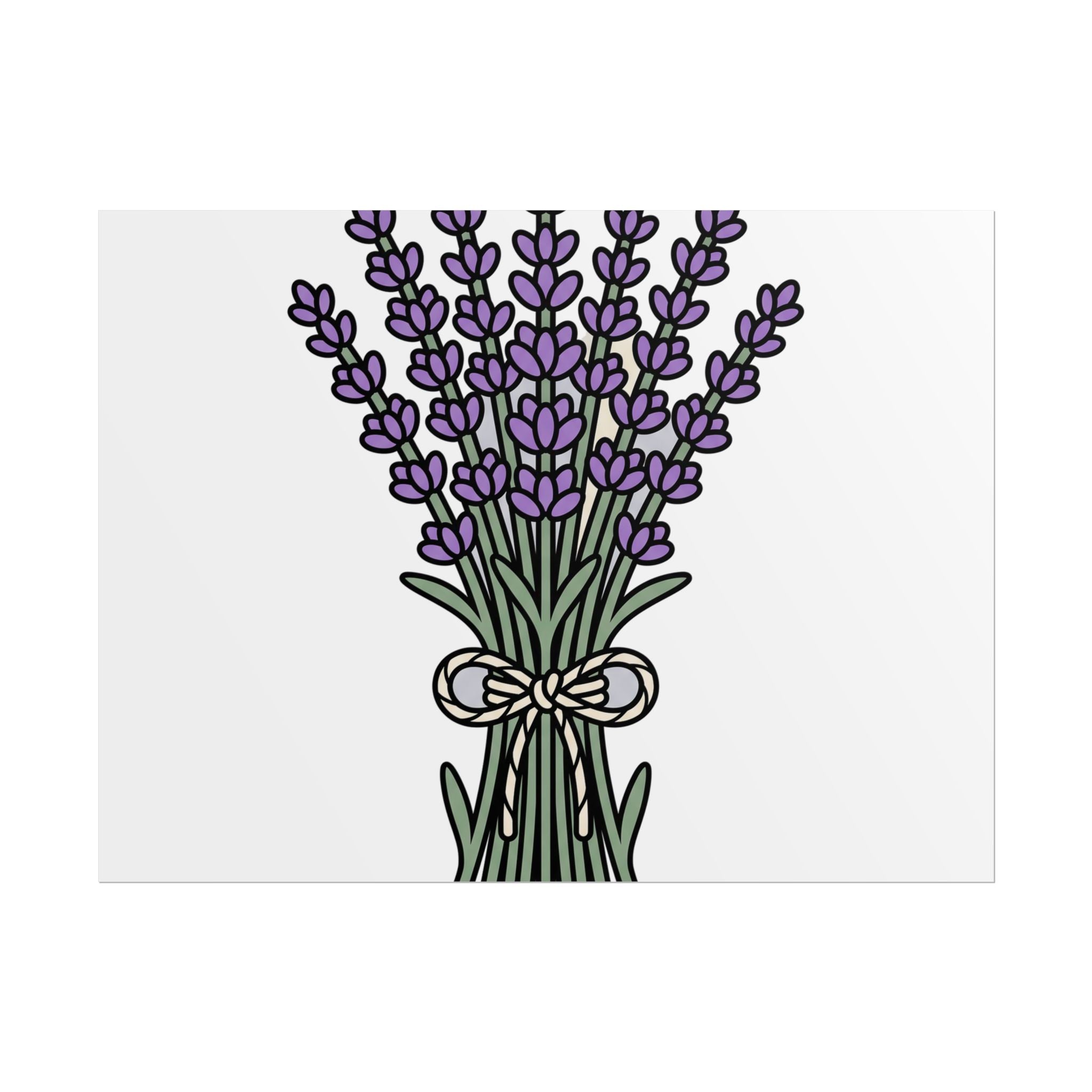 Lavender Bunch Poster
