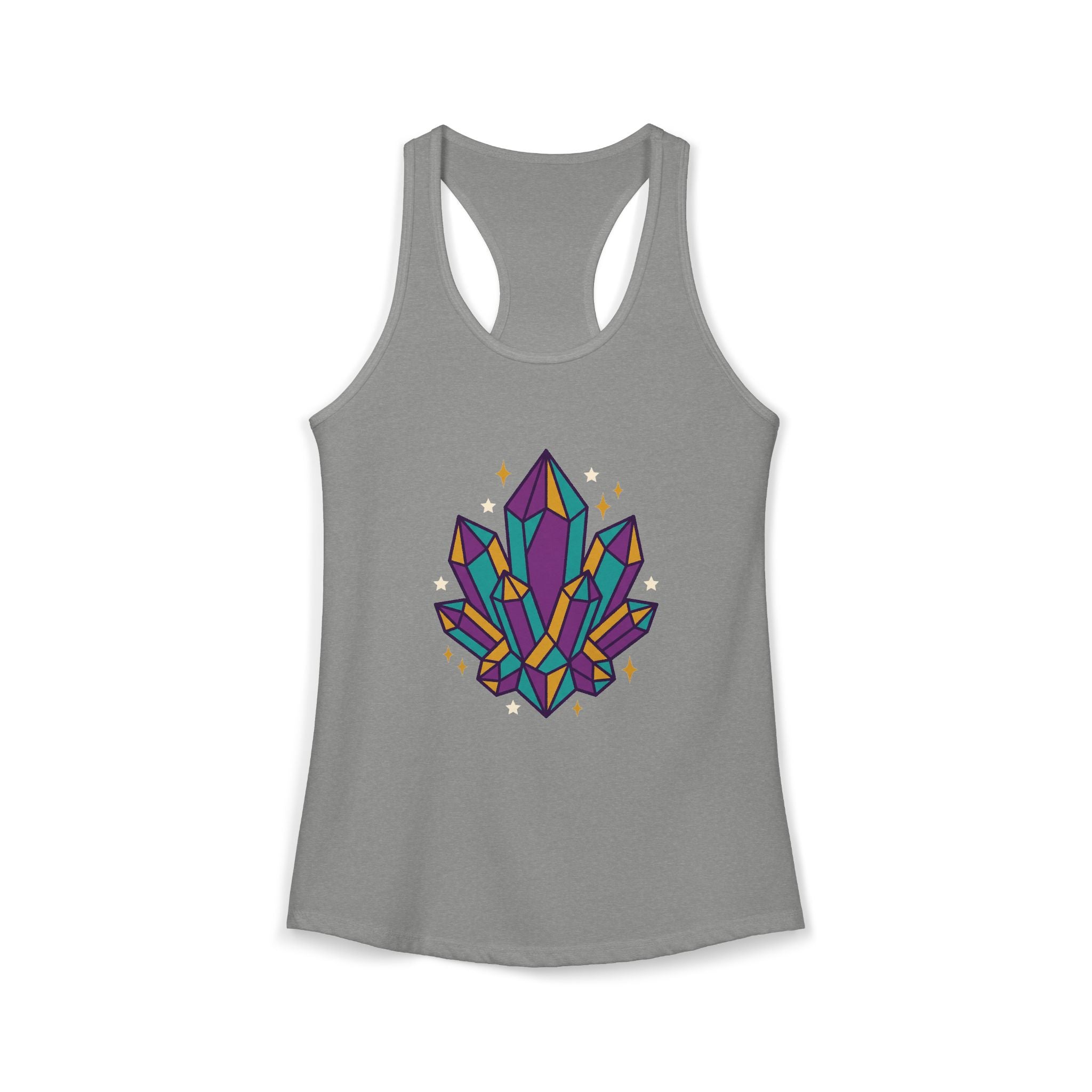 Crystal Cluster Sparkle Tank Top