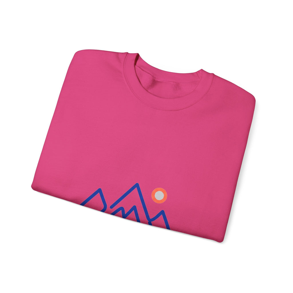 One Line Mountain Crewneck