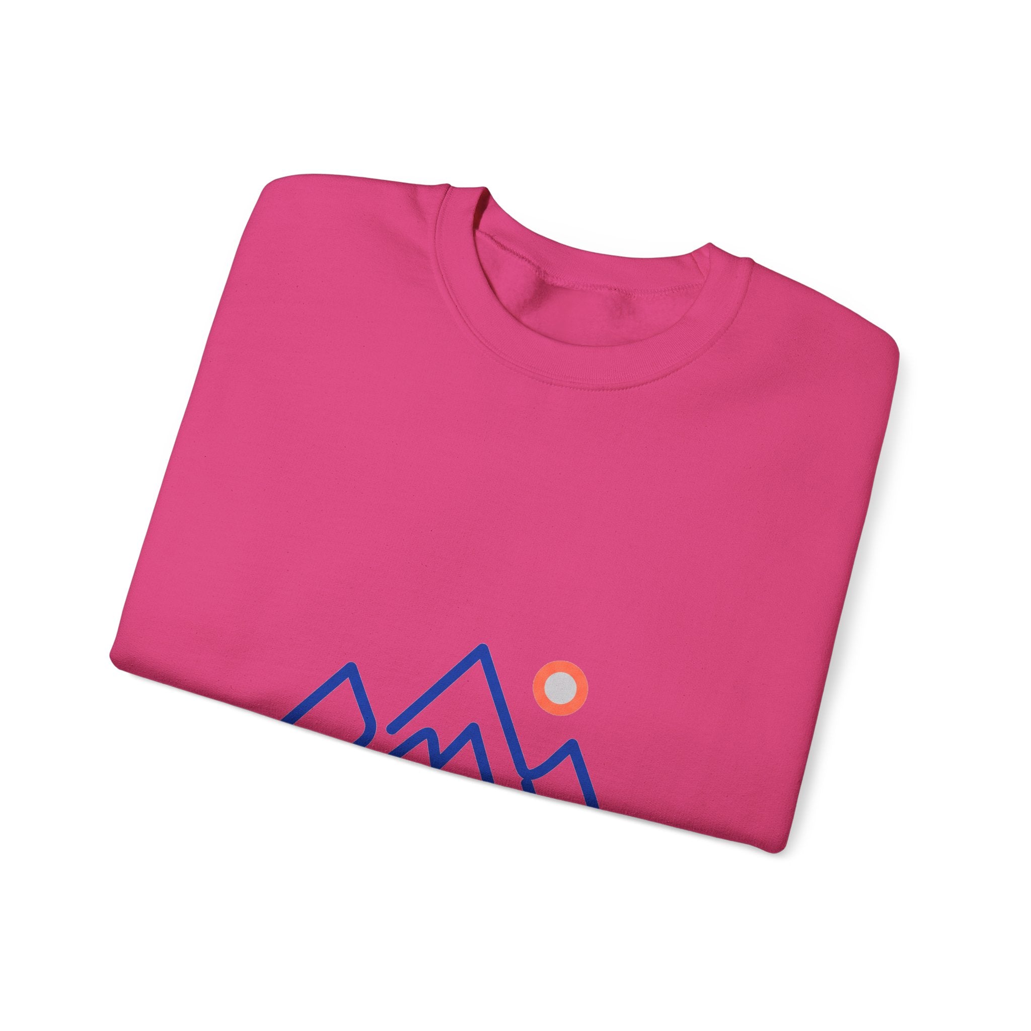 One Line Mountain Crewneck