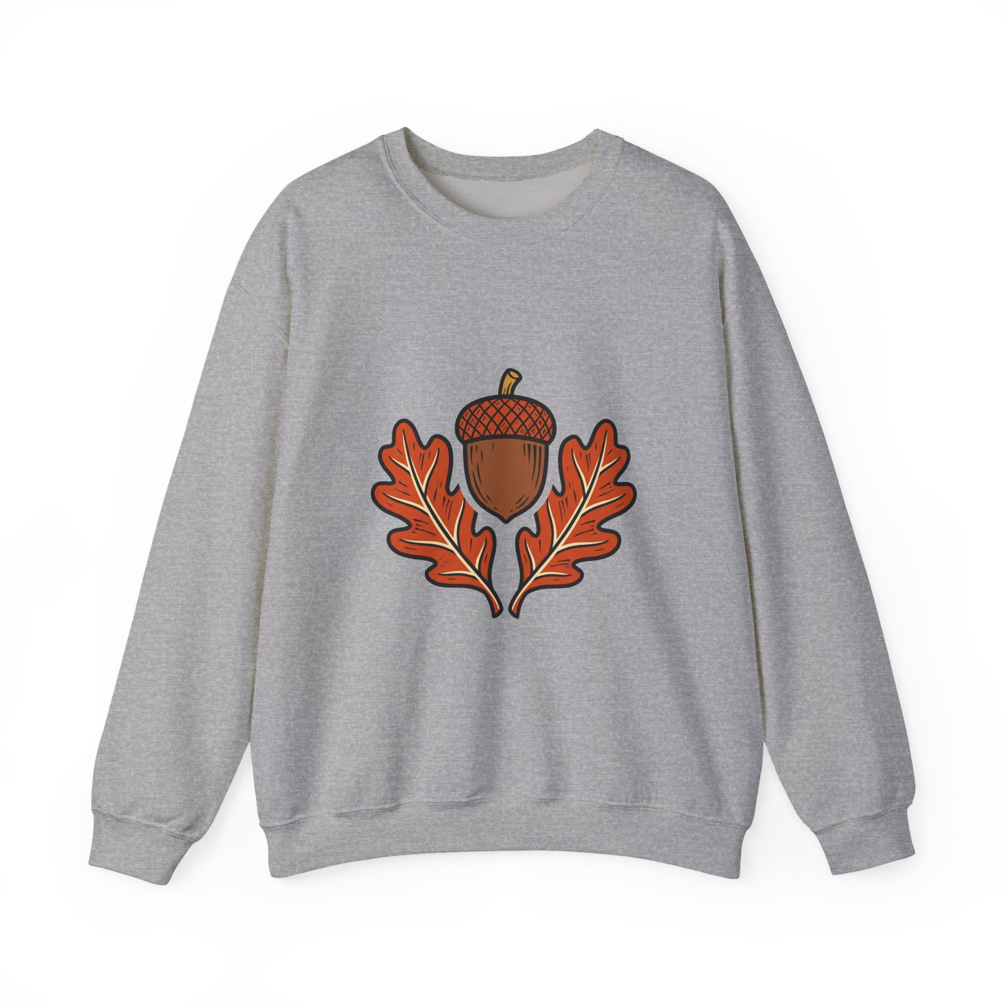 Acorn and Oak Leaf Crewneck