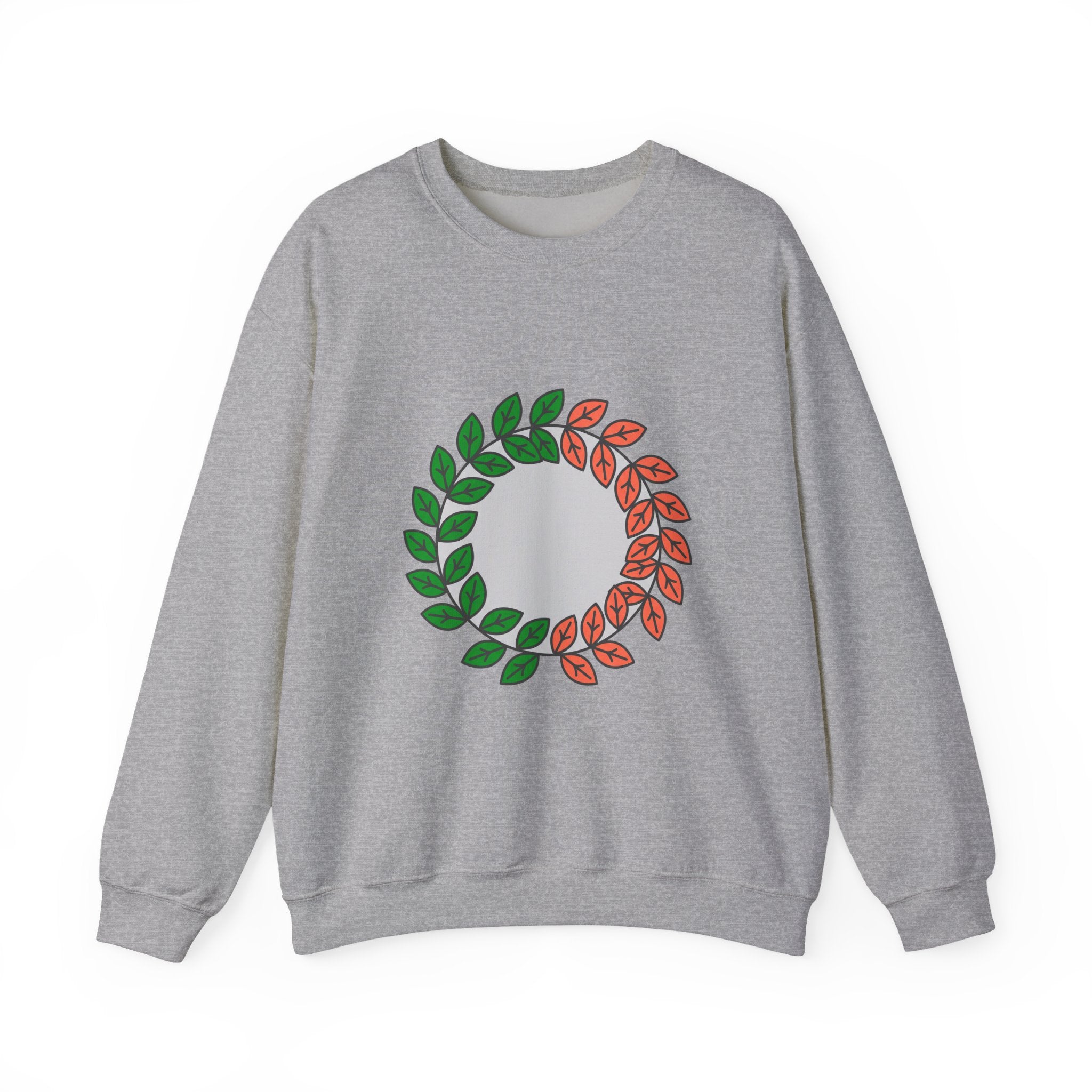 Leaf Wreath Crewneck