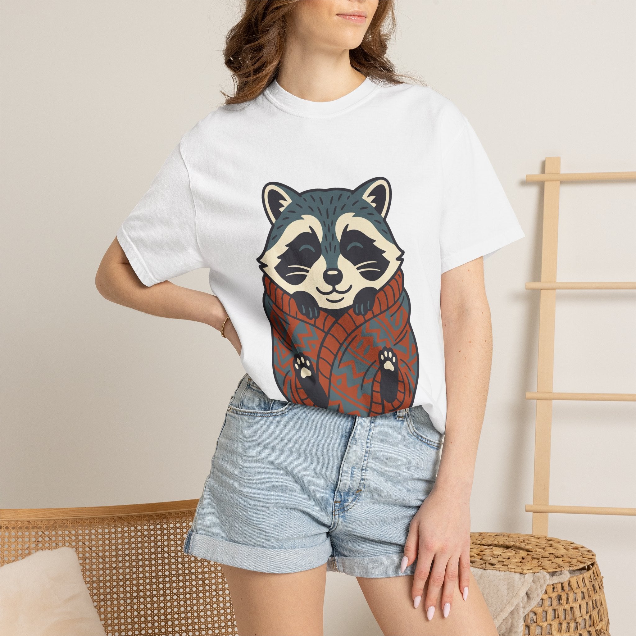 Cozy Raccoon Tee