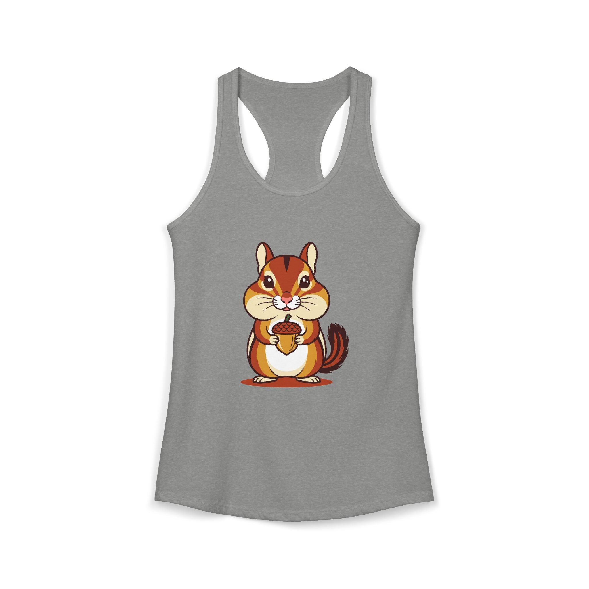Chipmunk with Acorn Tank Top