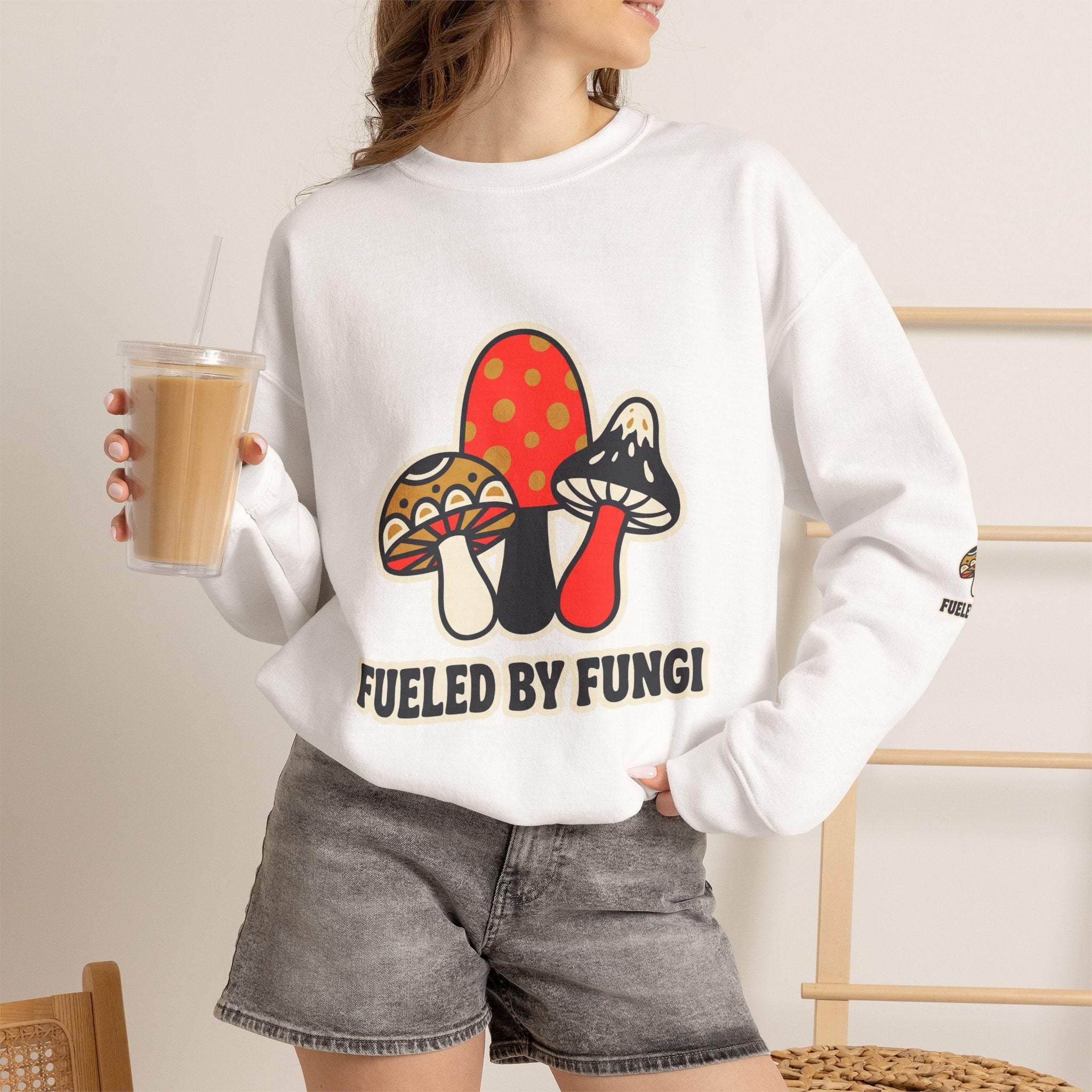 Fueled by Fungi Crewneck