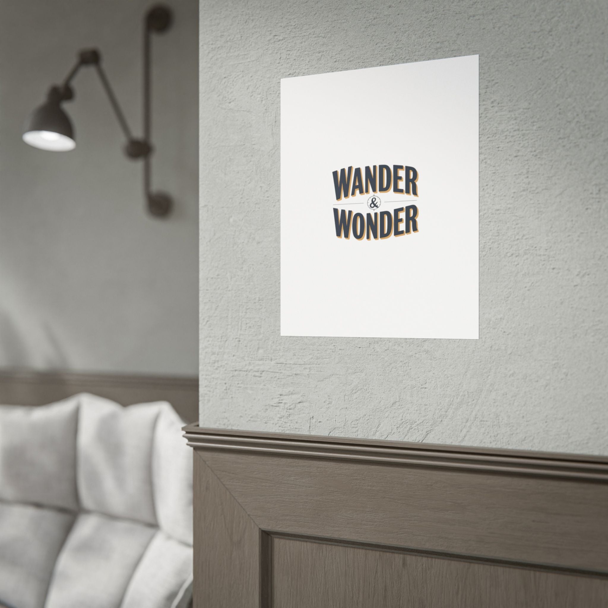 Wander & Wonder Poster