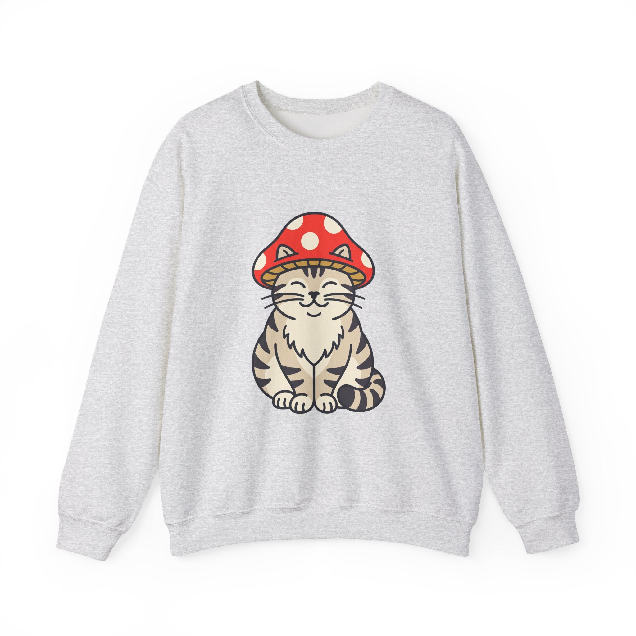 Mushroom Cat Crewneck
