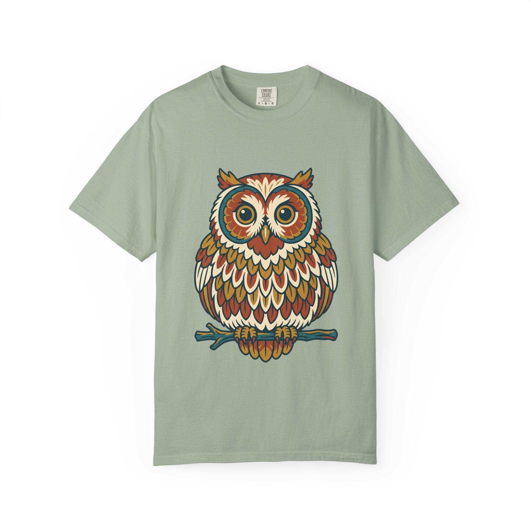 Round Owl Tee