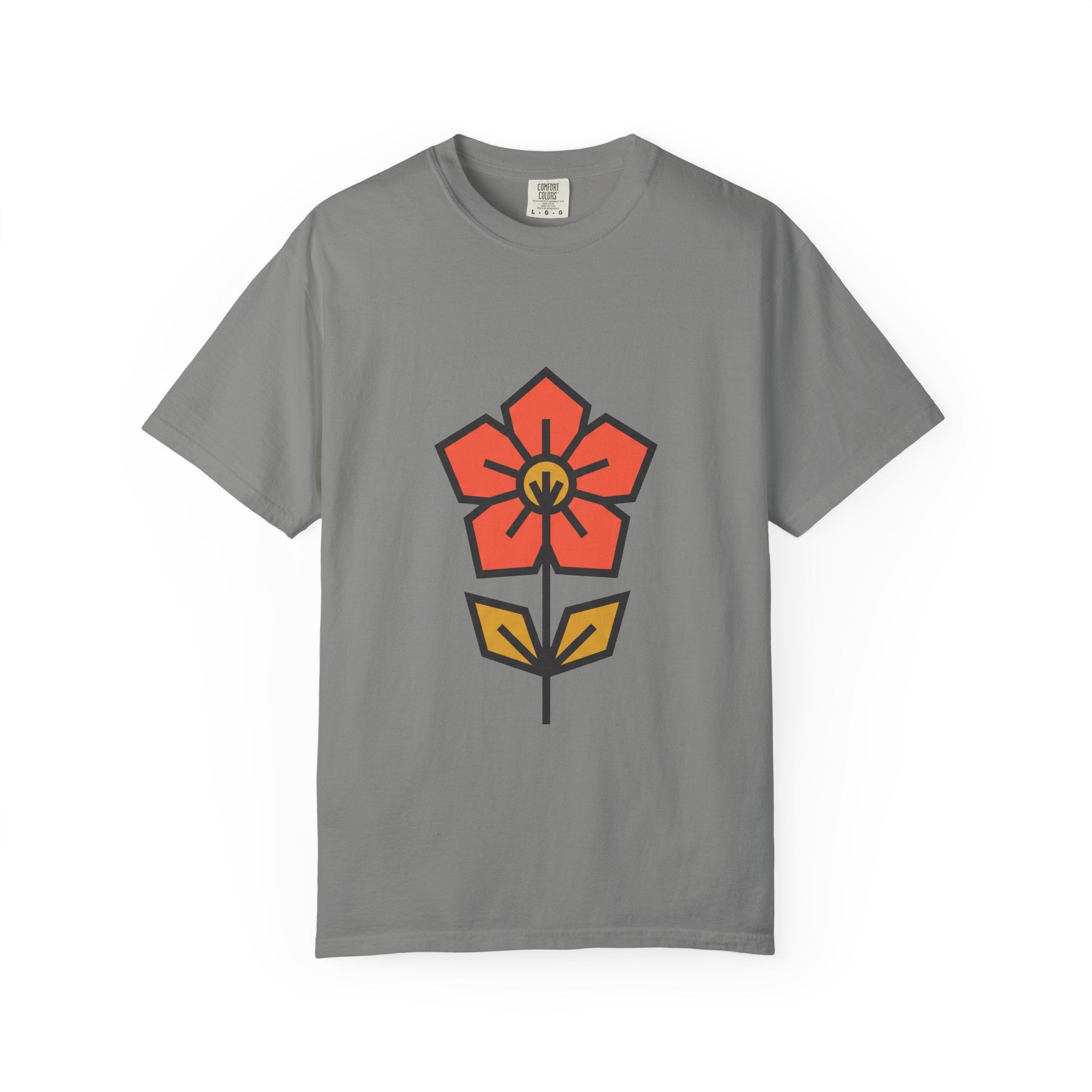 Minimal Wildflower Icon Tee