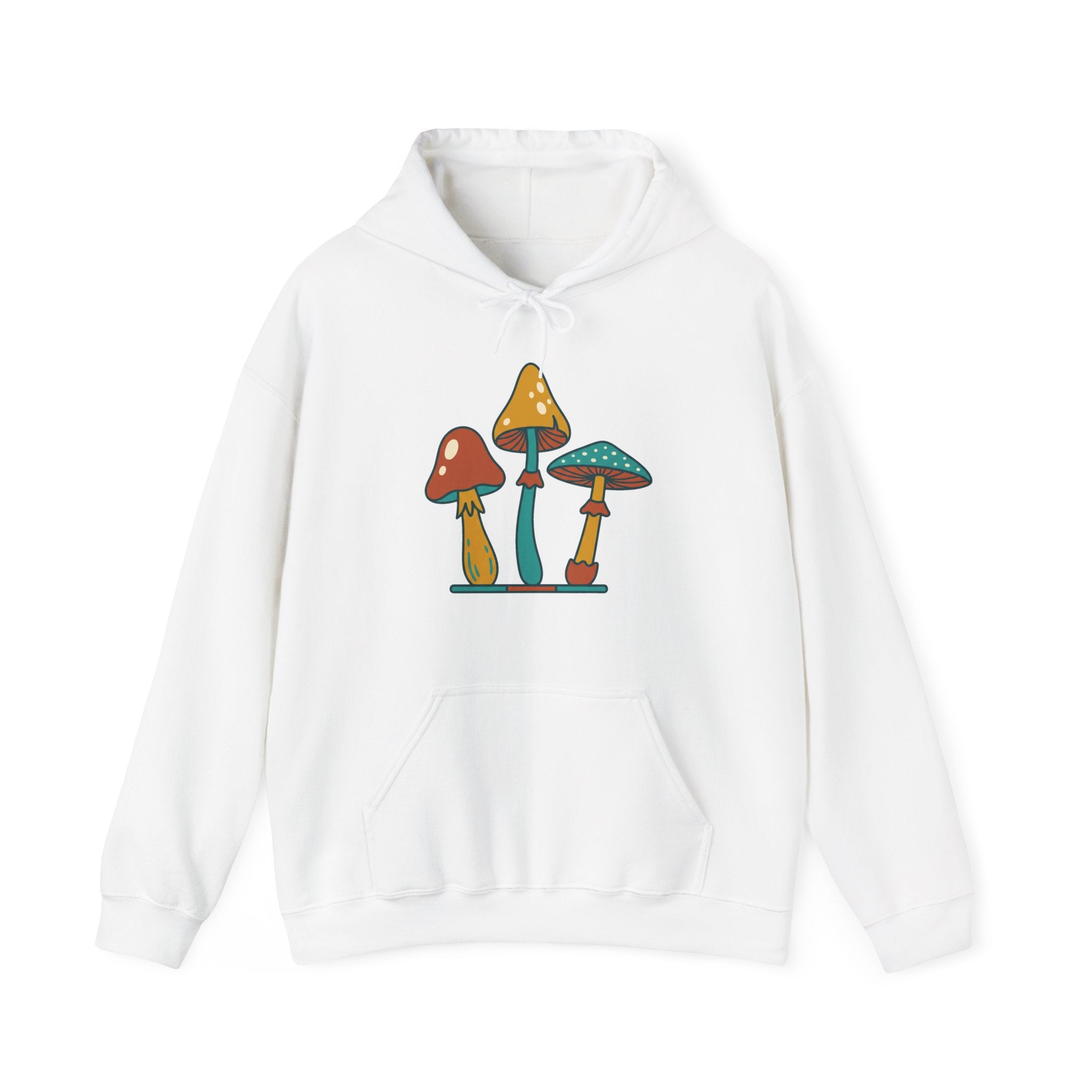 Mushroom Trio Botanical Hoodie