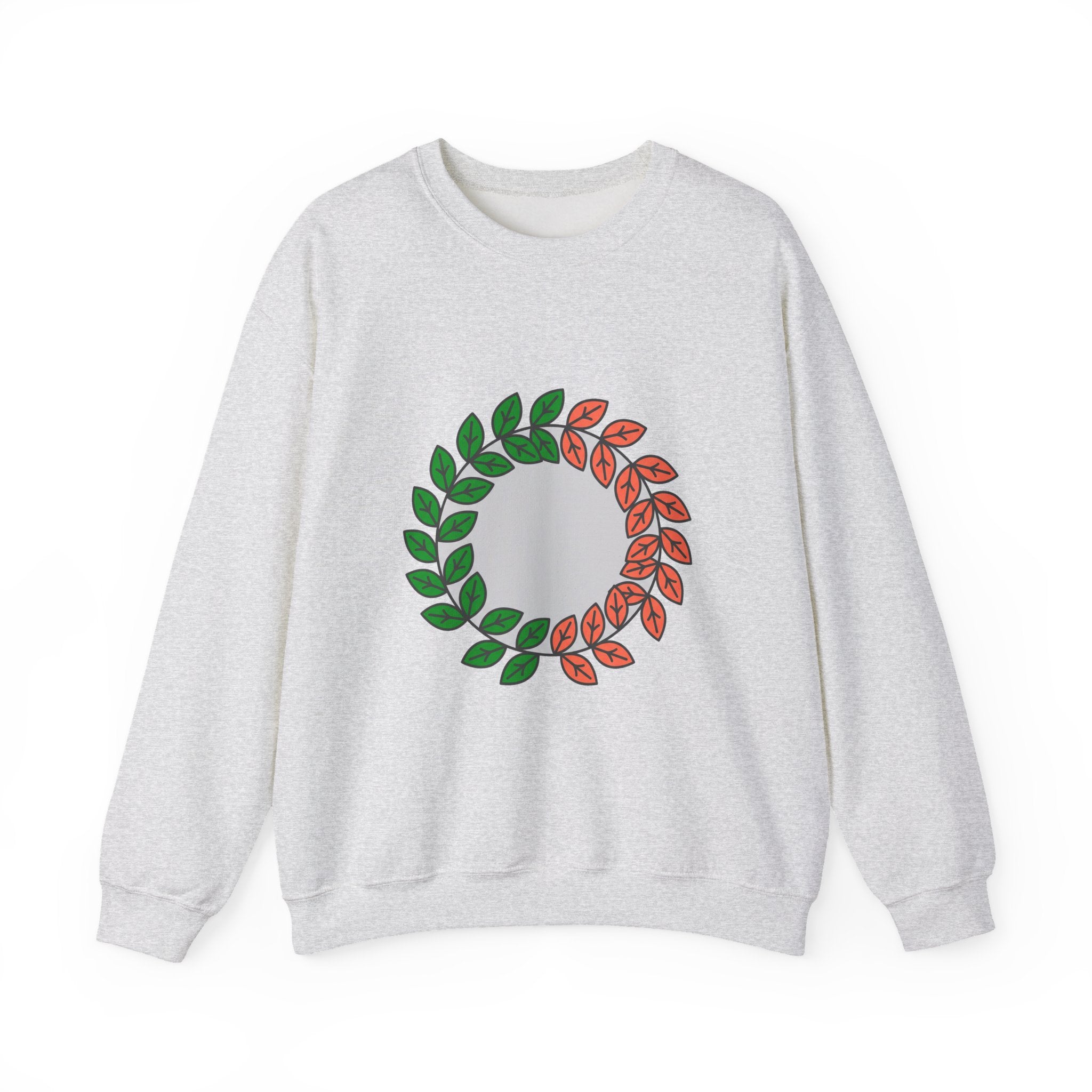 Leaf Wreath Crewneck