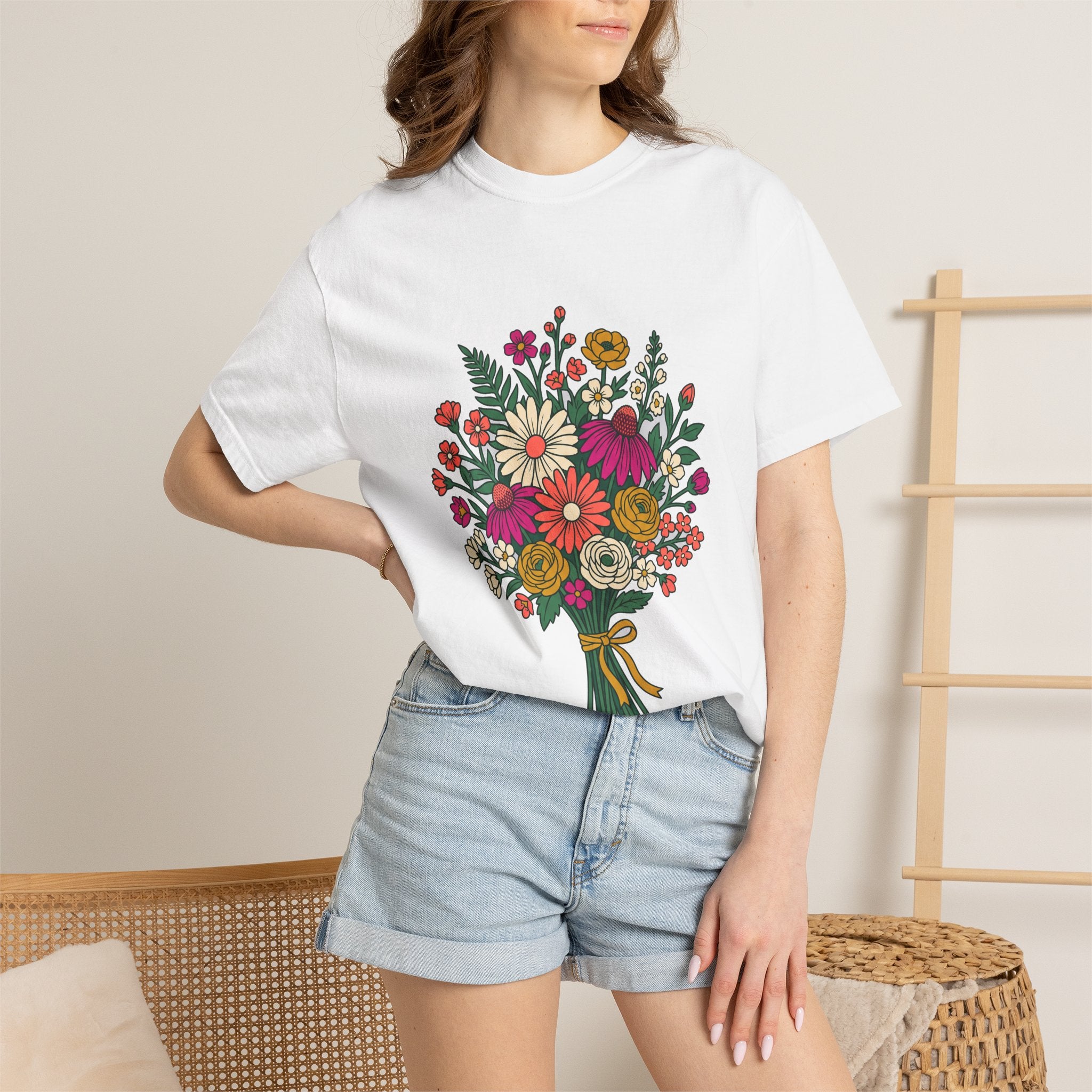 Wildflower Bouquet Line Tee