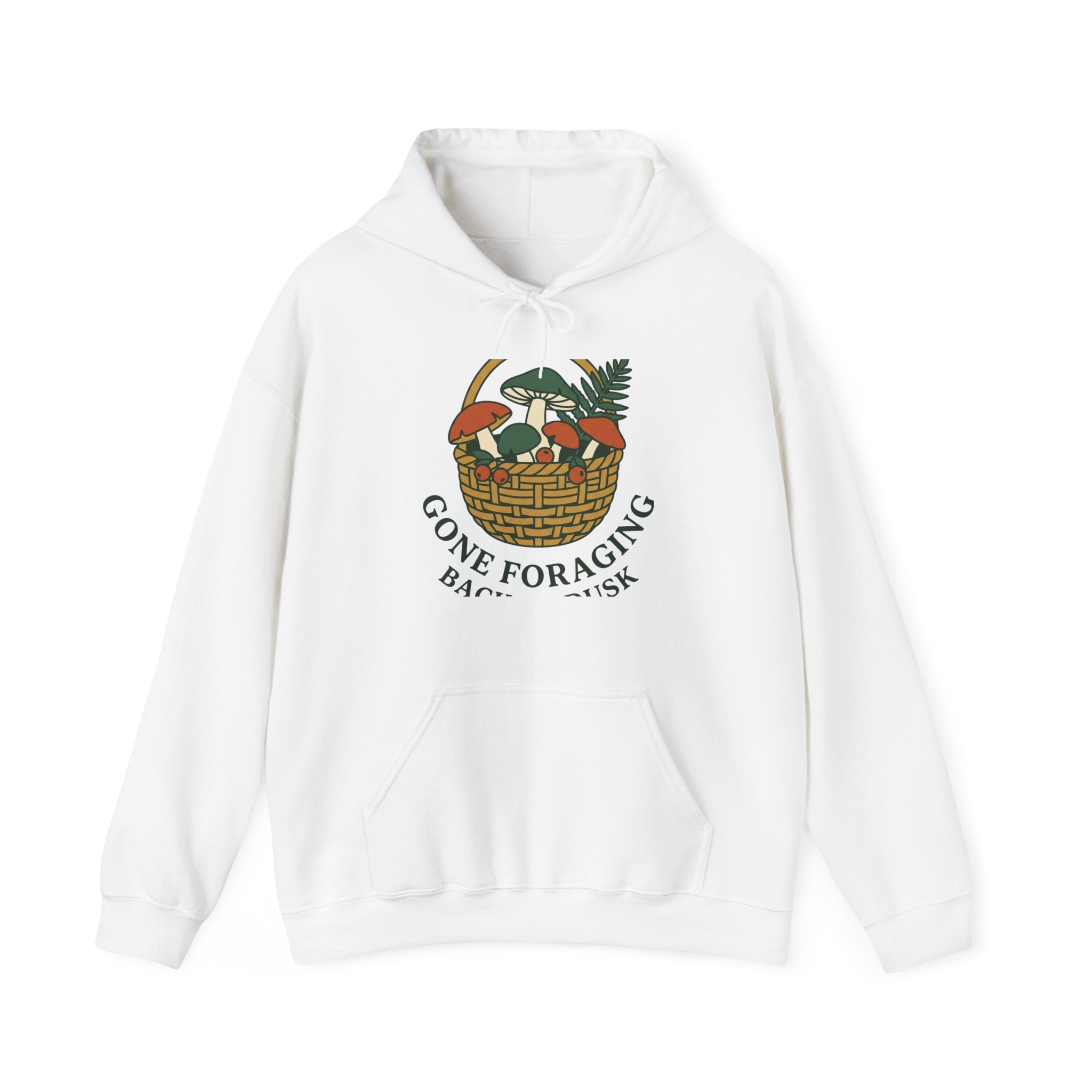 Gone Foraging, Back by Dusk Hoodie