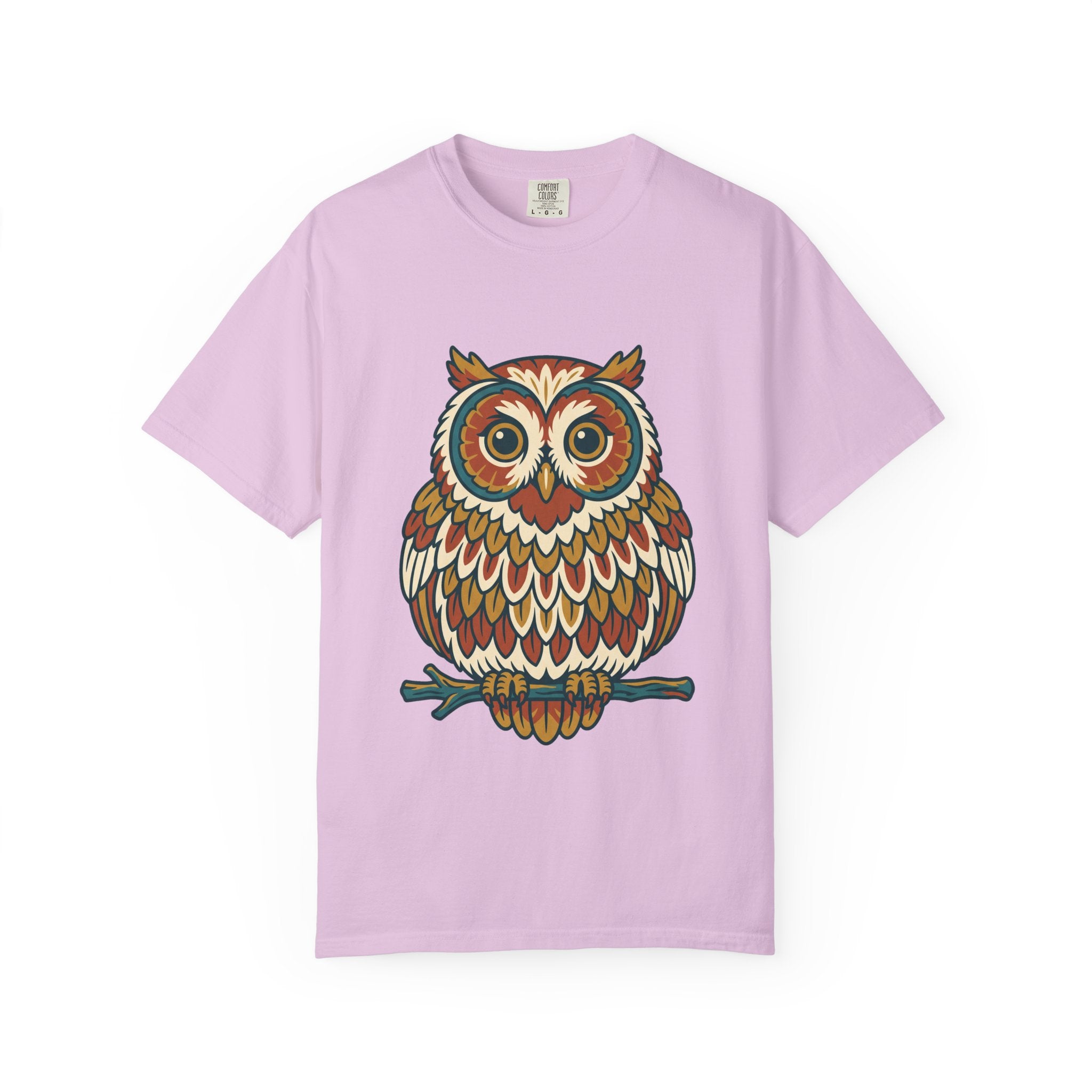 Round Owl Tee