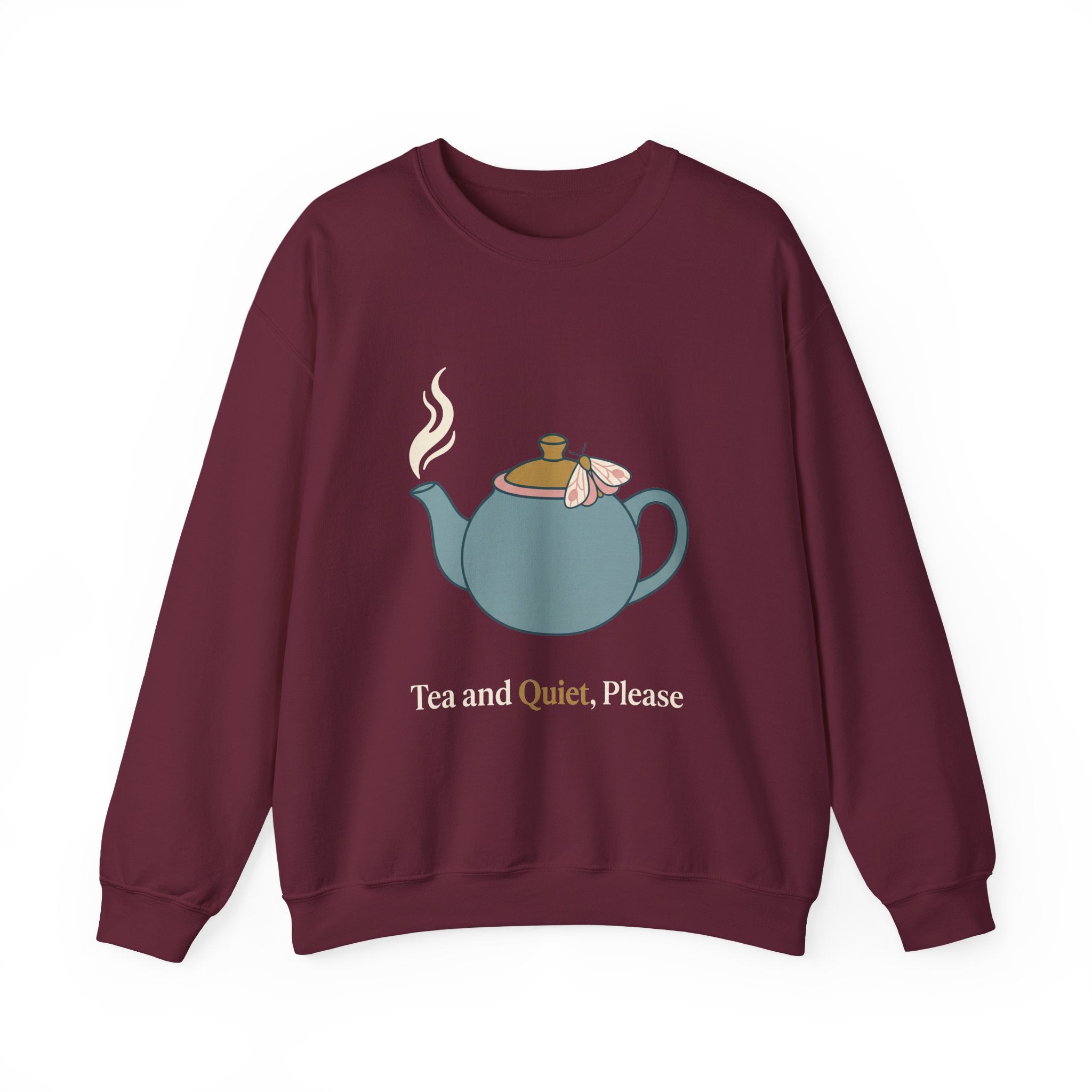 Tea and Quiet, Please Crewneck