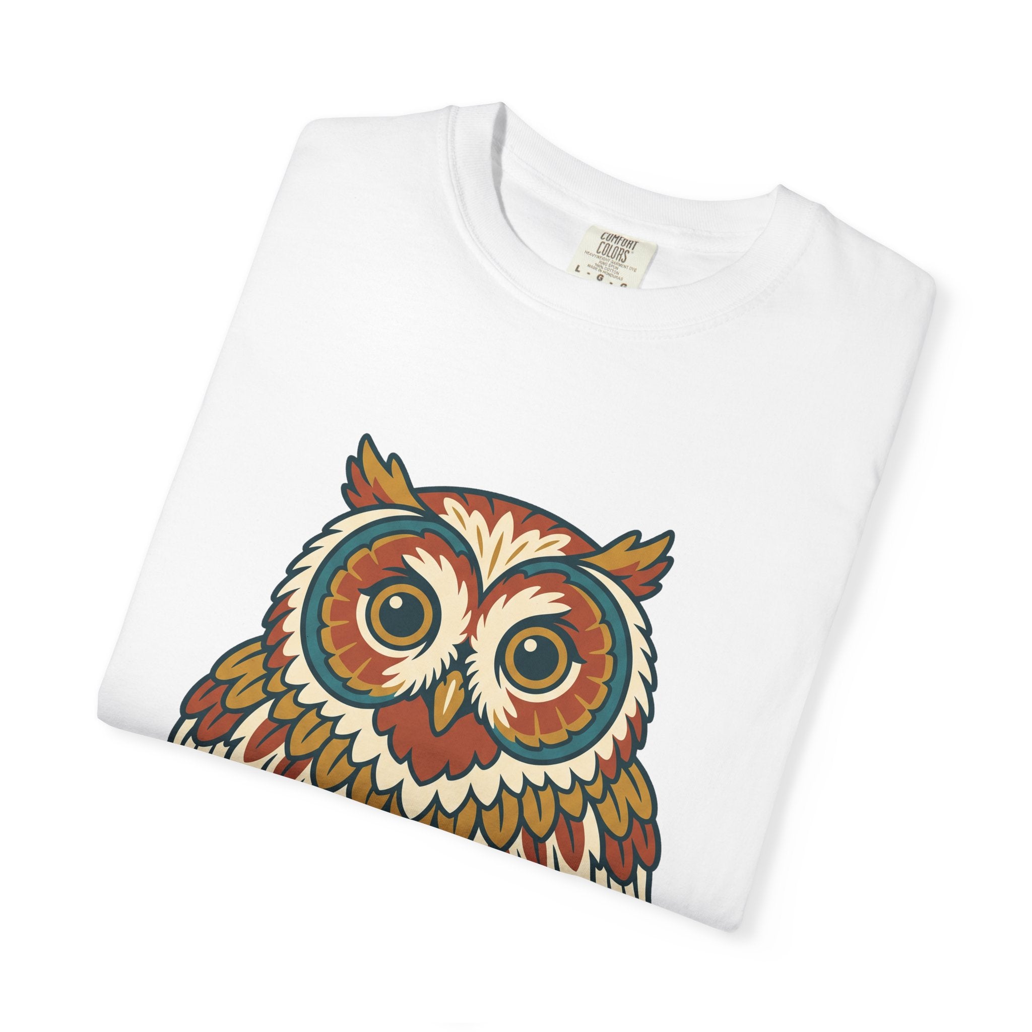 Round Owl Tee