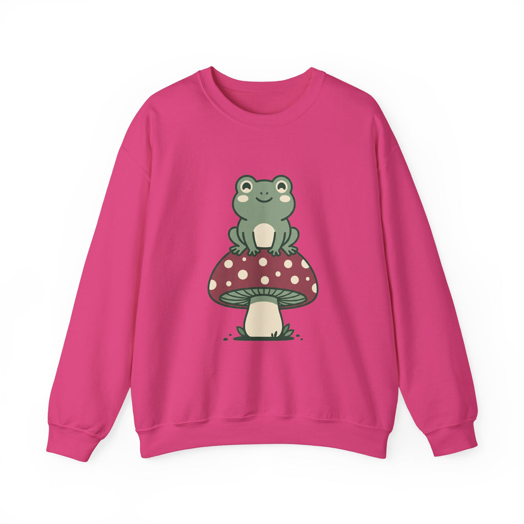 Frog on a Mushroom Crewneck