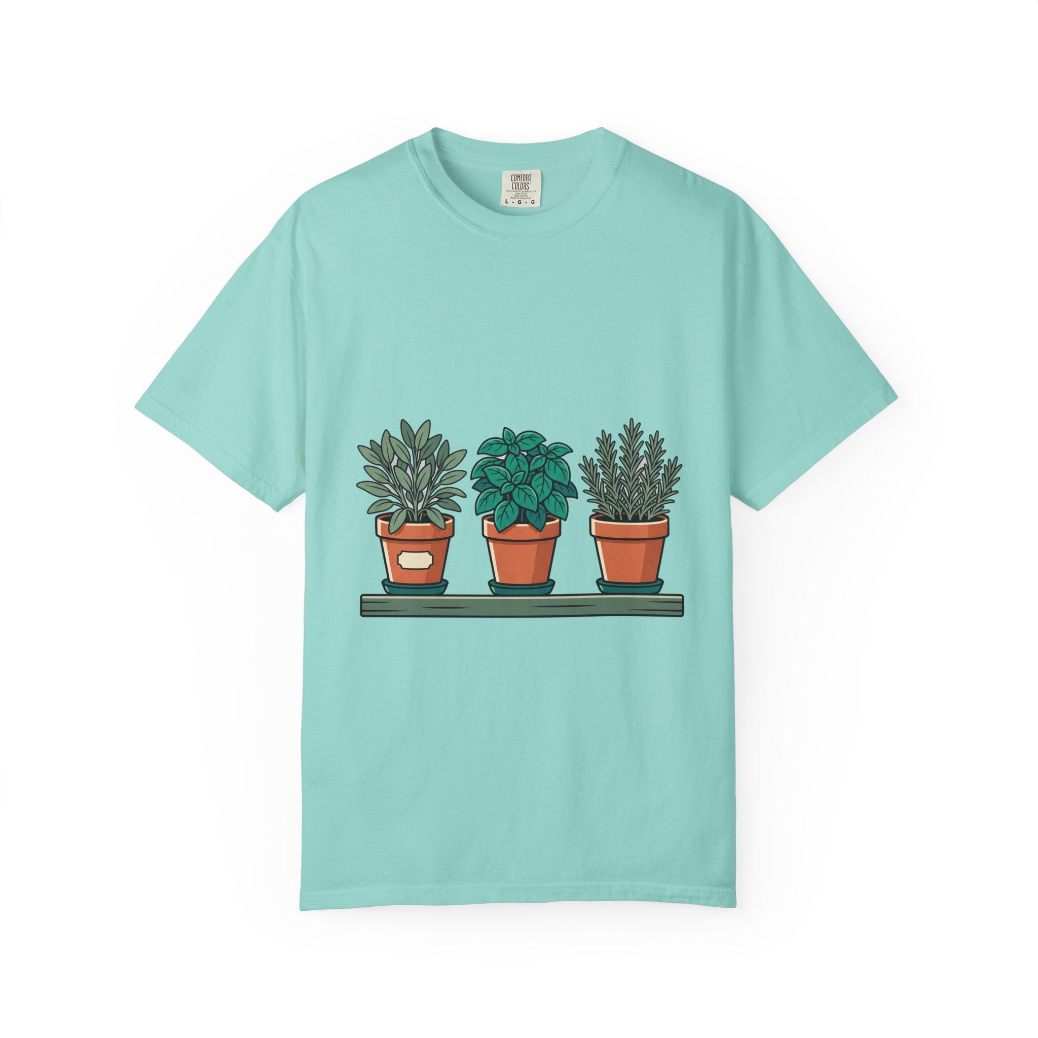 Cottage Window Herbs Tee