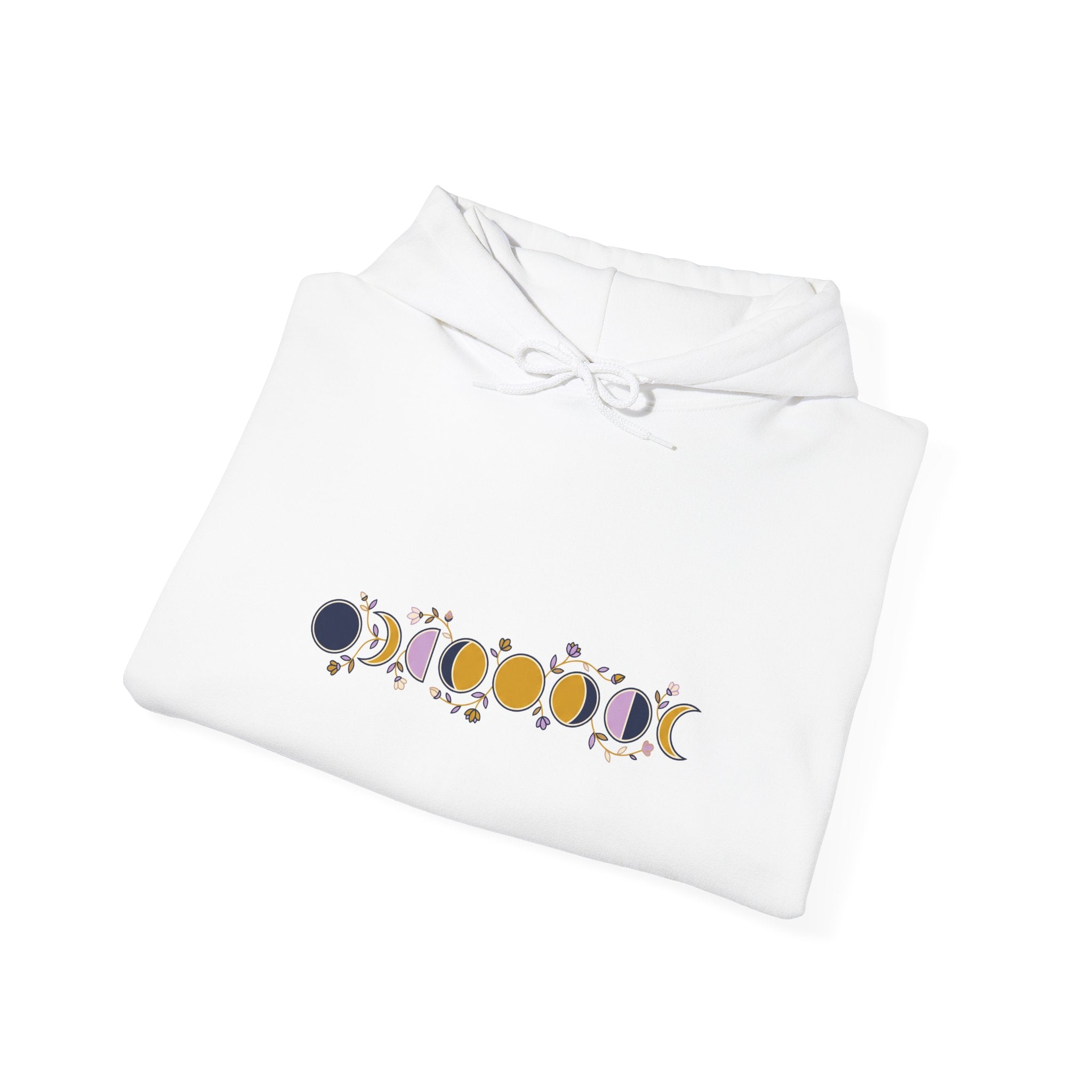 Moon Phases Botanical Hoodie