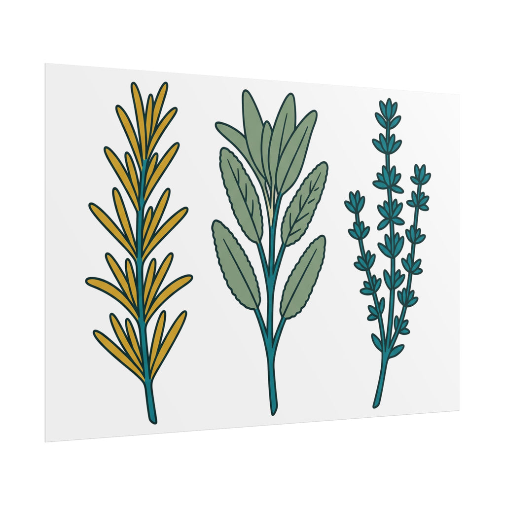 Herb Sprig Set Poster