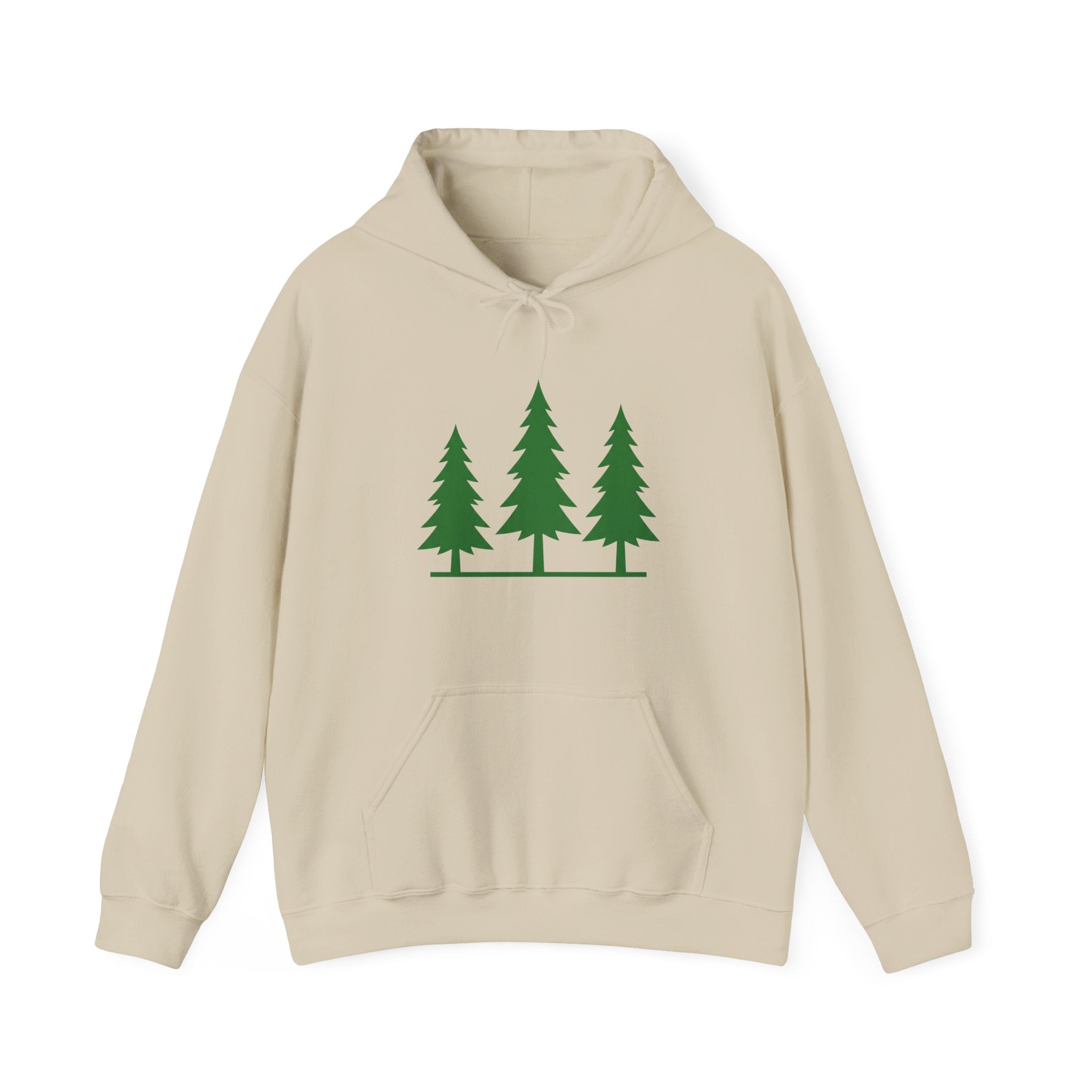 Pine Trio Silhouette Hoodie
