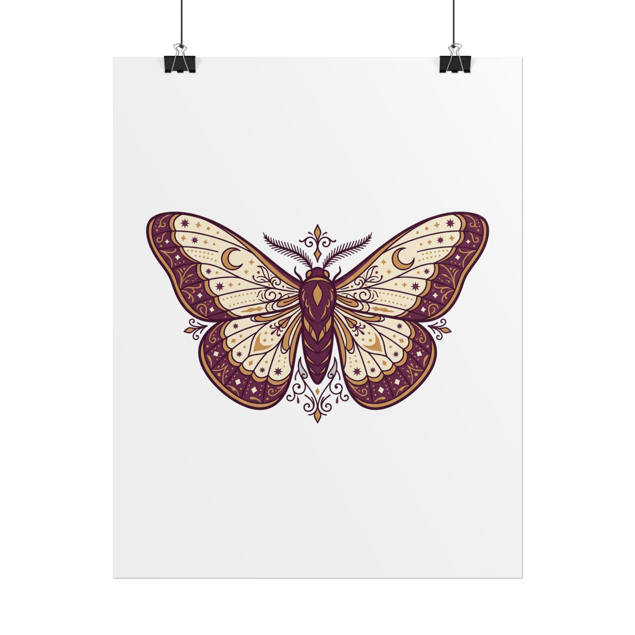 Celestial Moth Poster