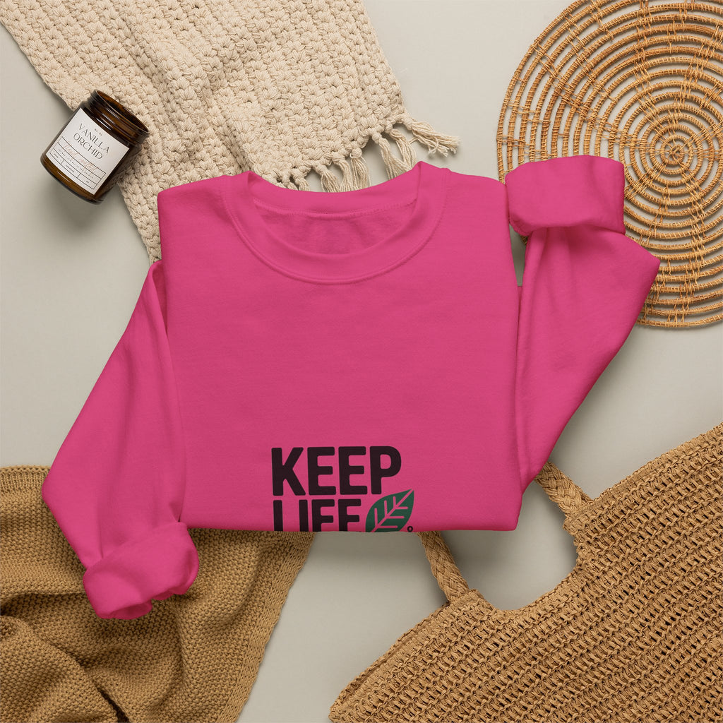 Keep Life Simple & Green Crewneck
