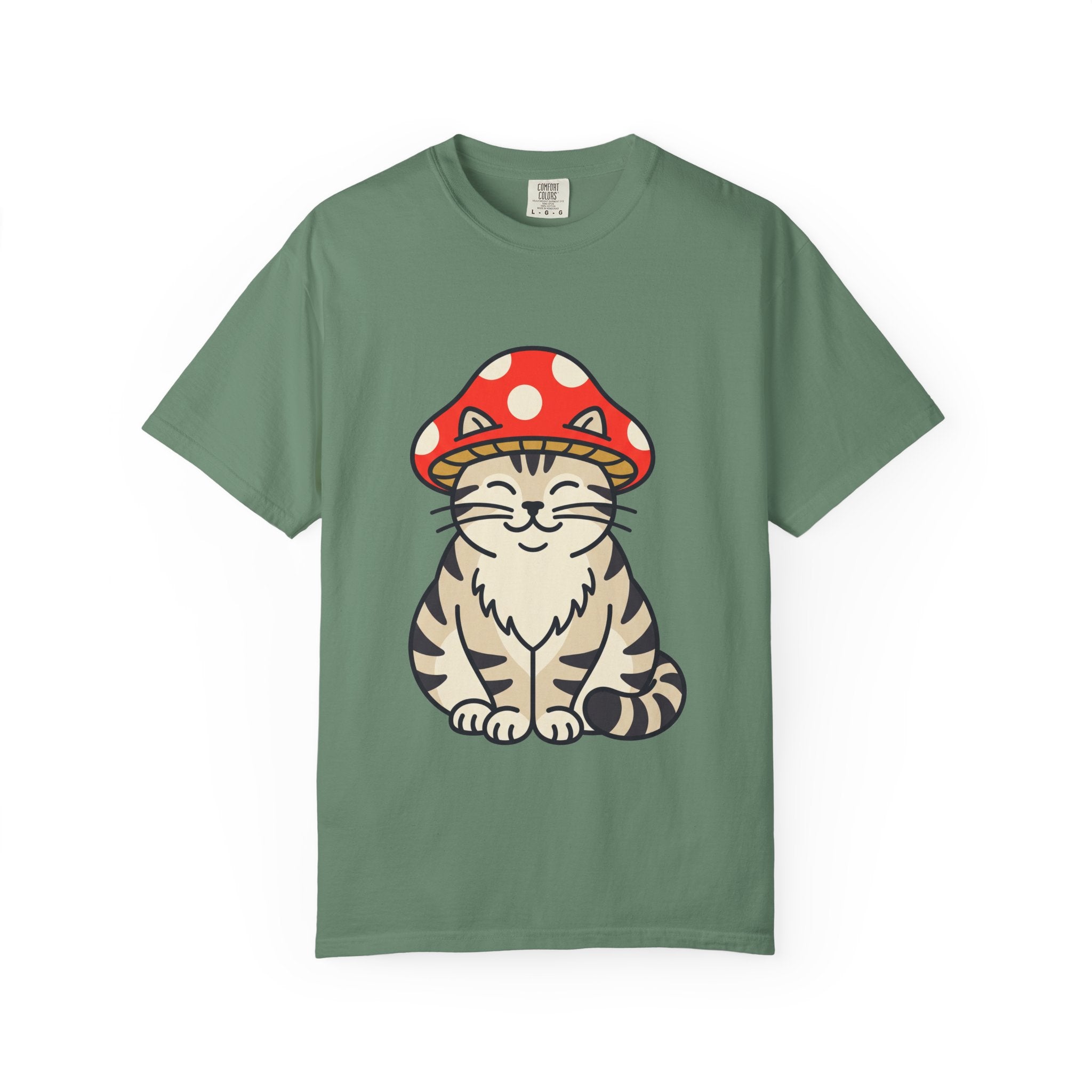 Mushroom Cat Tee