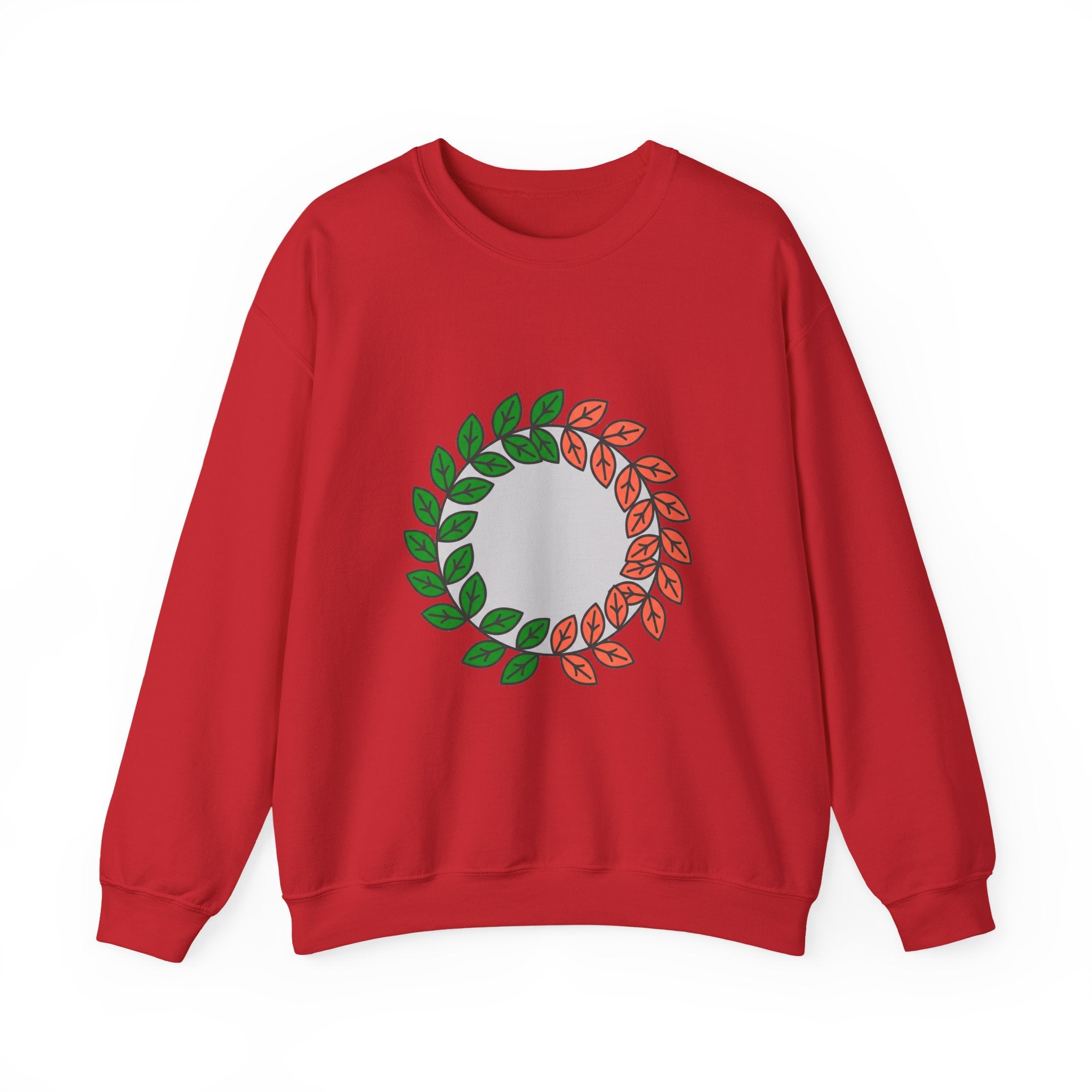 Leaf Wreath Crewneck