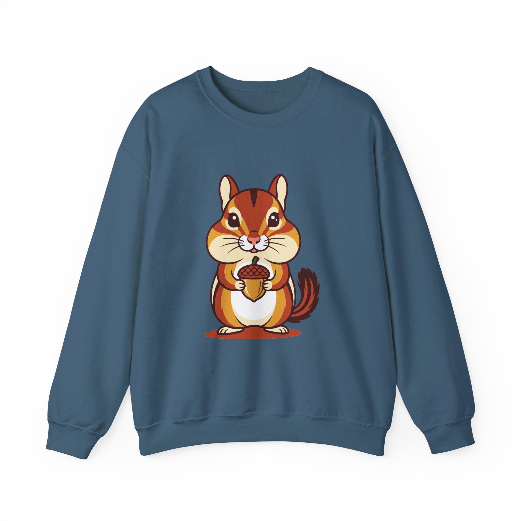 Chipmunk with Acorn Crewneck