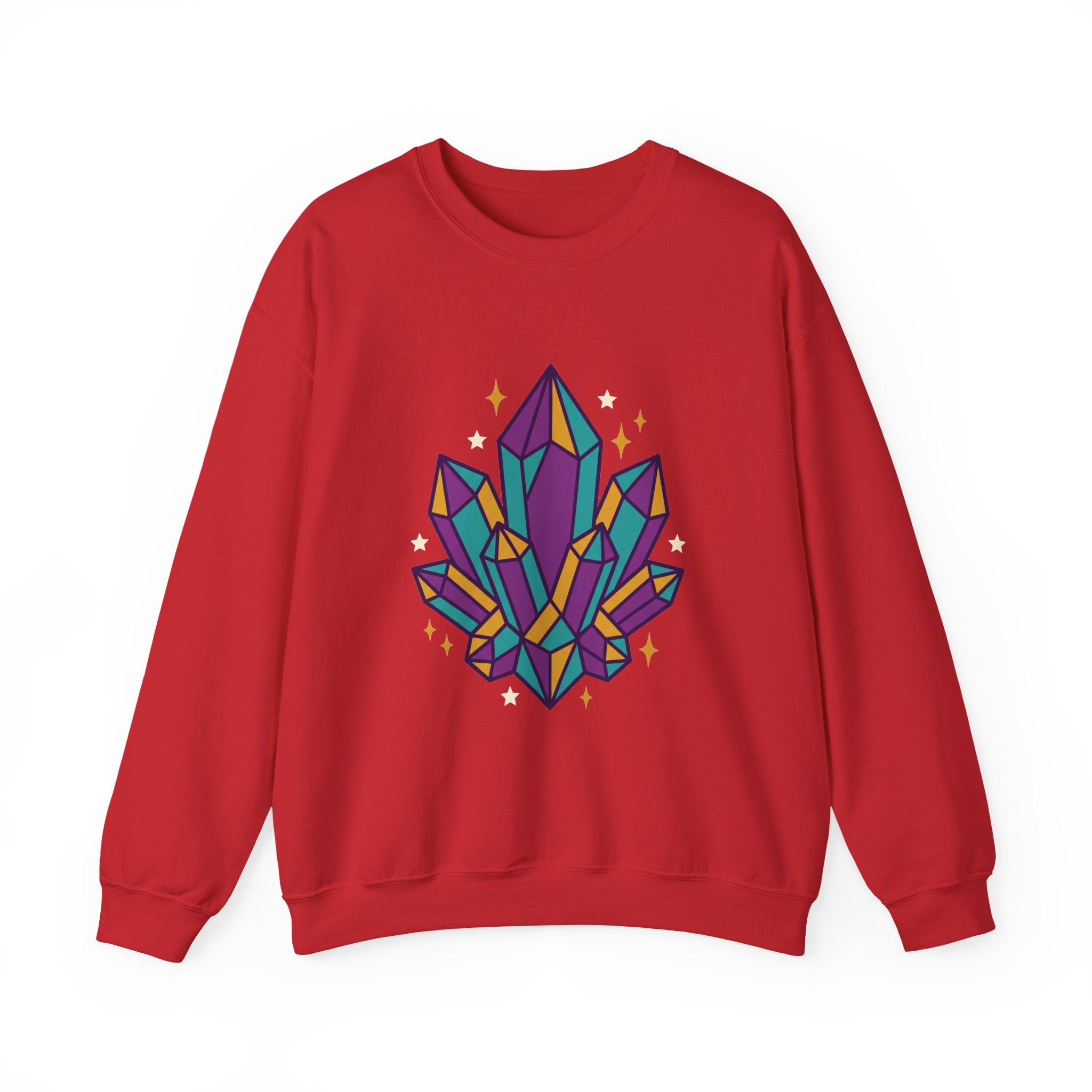 Crystal Cluster Sparkle Crewneck