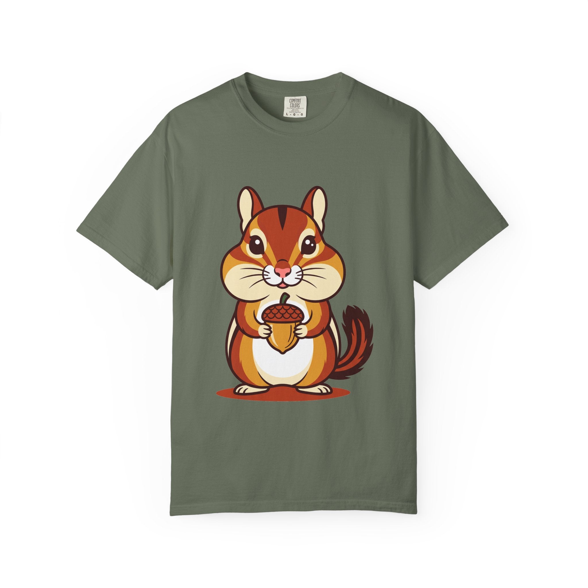 Chipmunk with Acorn Tee