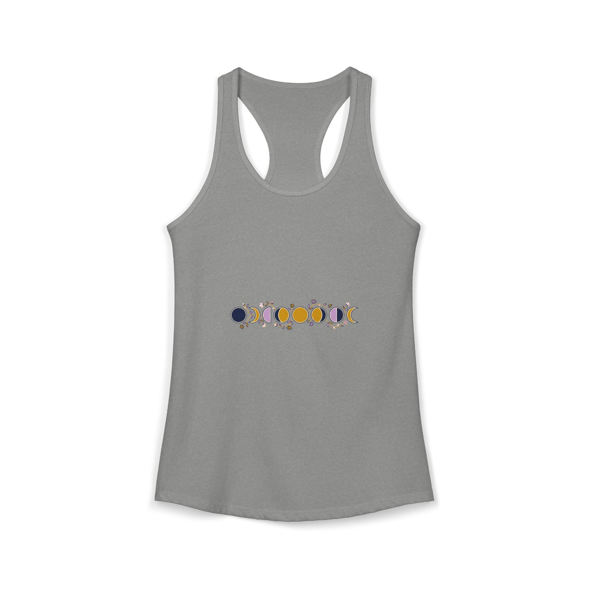 Moon Phases Botanical Tank Top