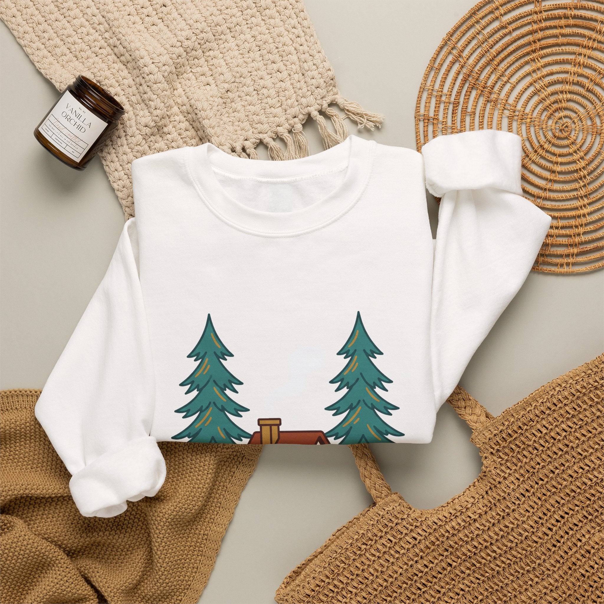 Home Is Where the Woods Are Crewneck