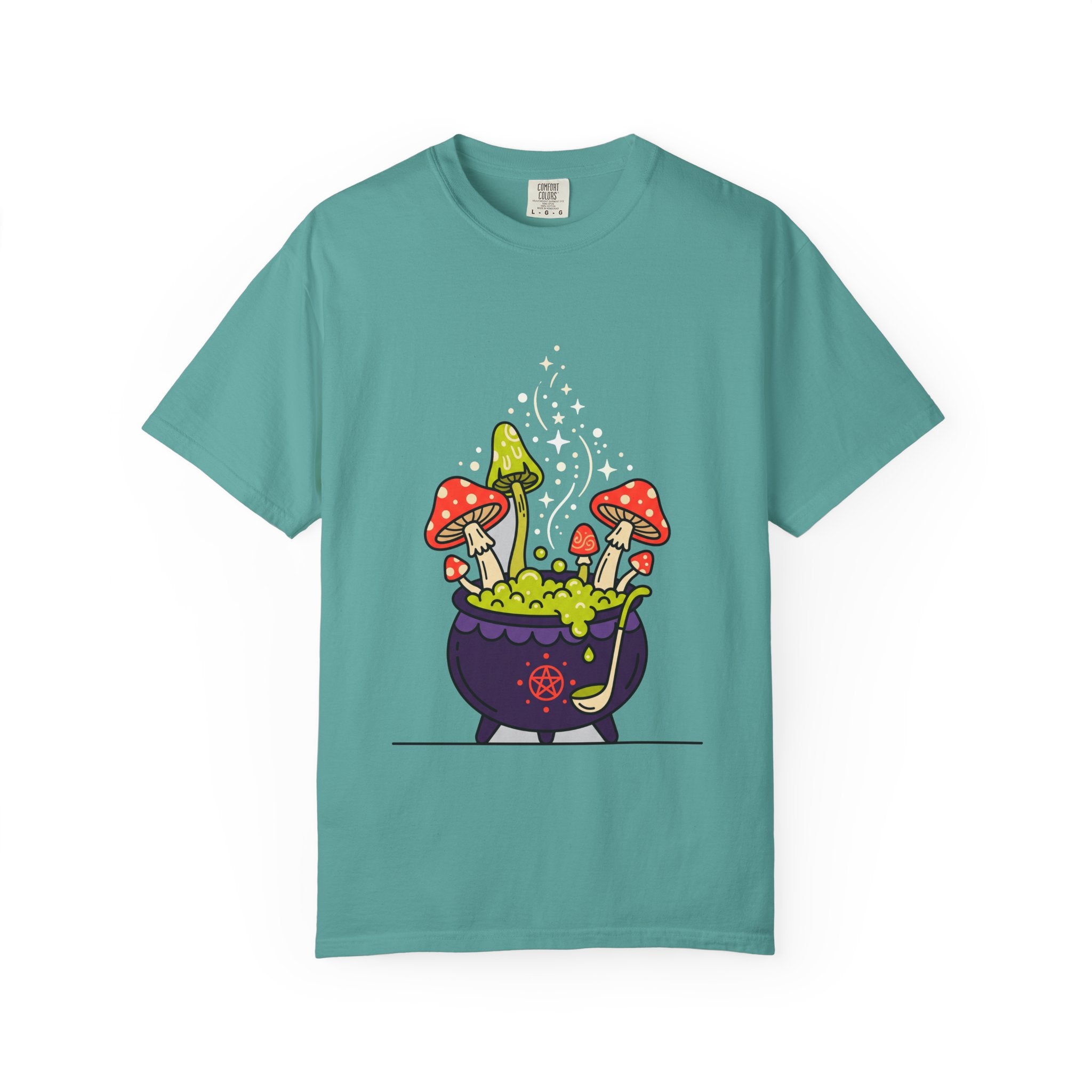 Witchy Mushroom Potion Tee