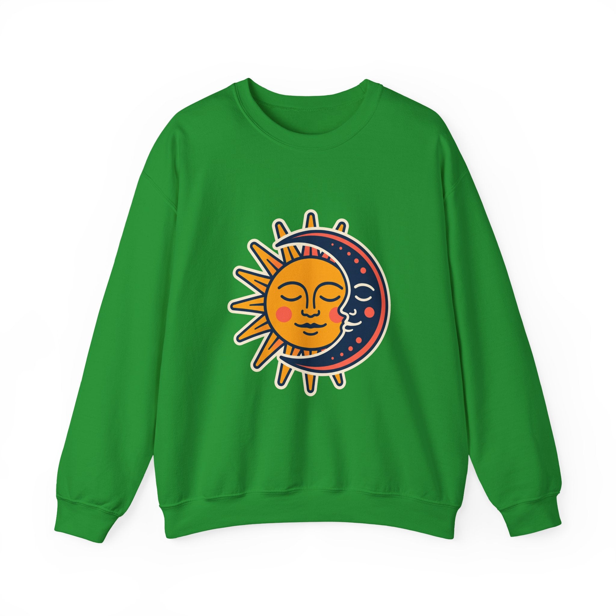 Sun Moon Faces Crewneck