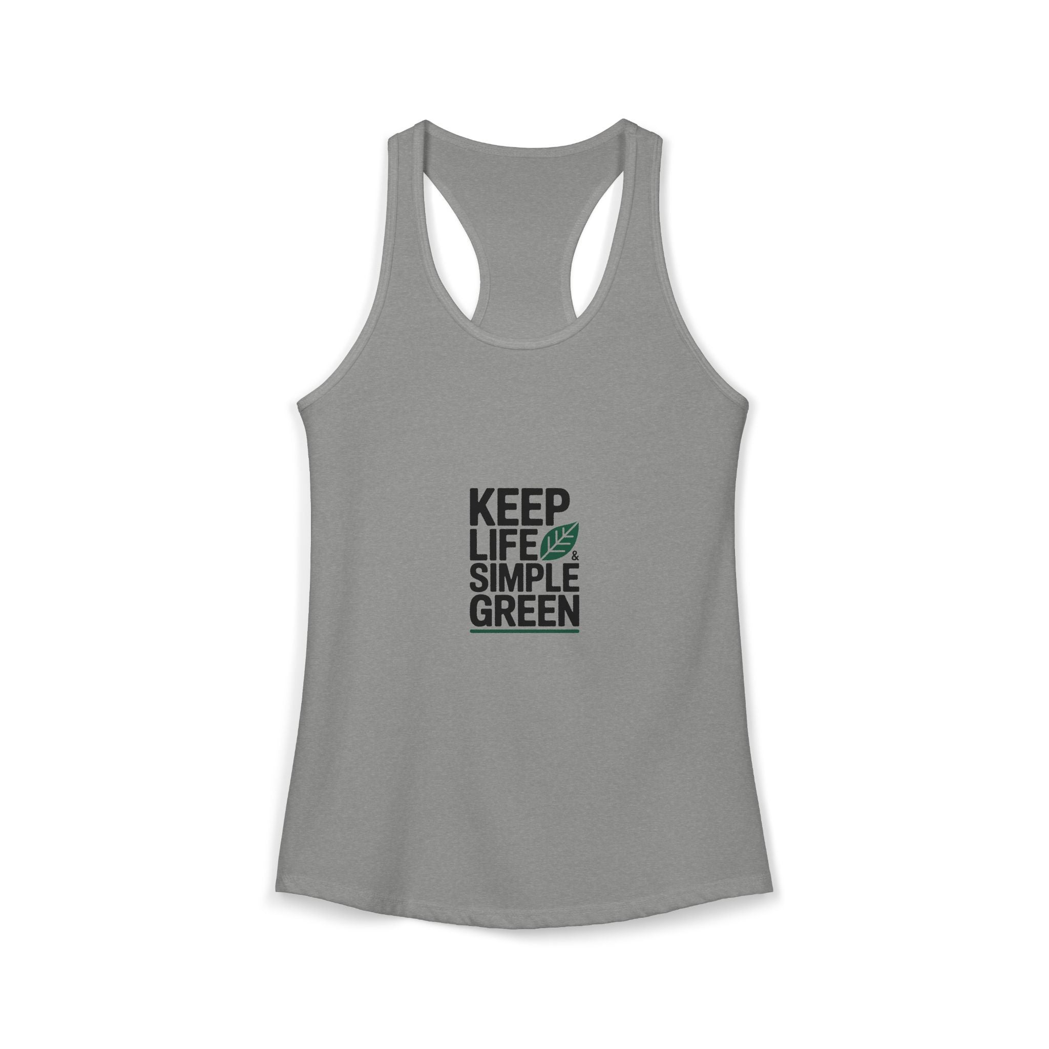 Keep Life Simple & Green Tank Top
