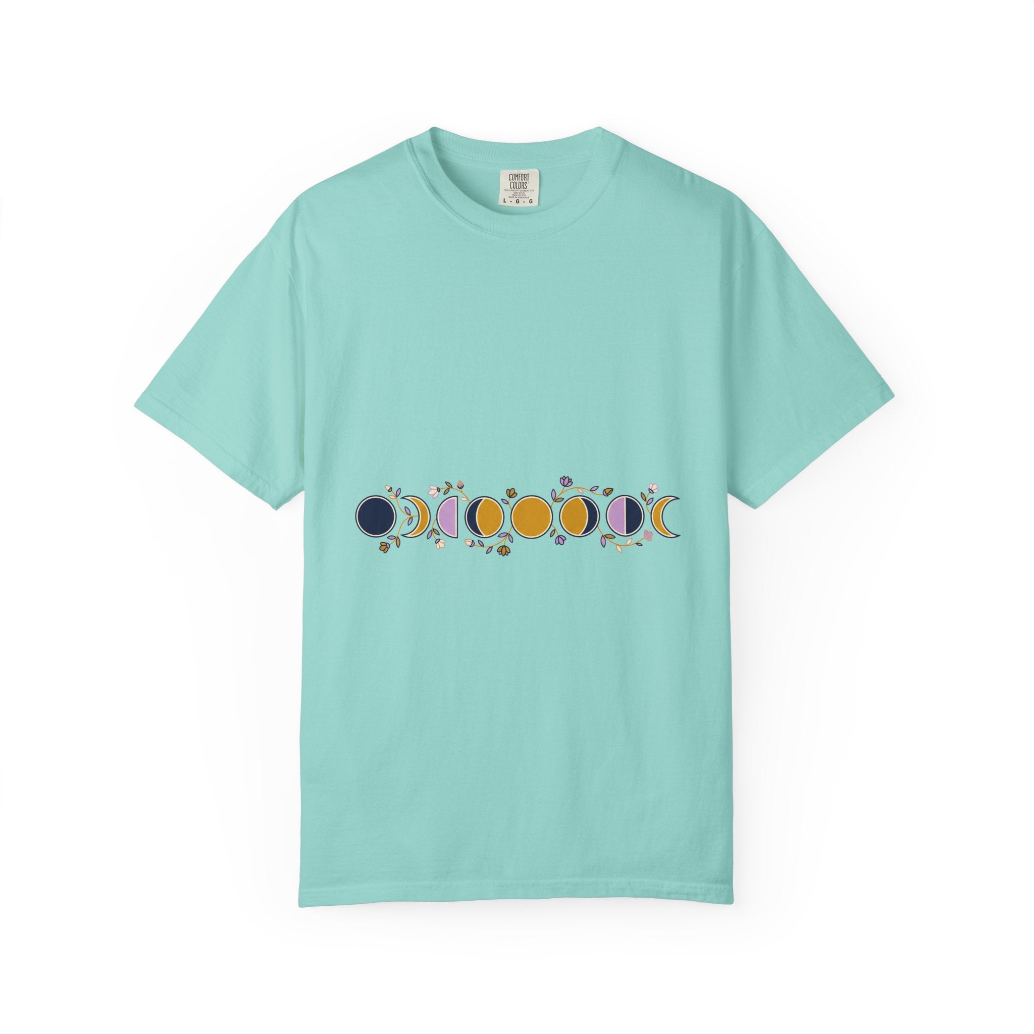 Moon Phases Botanical Tee