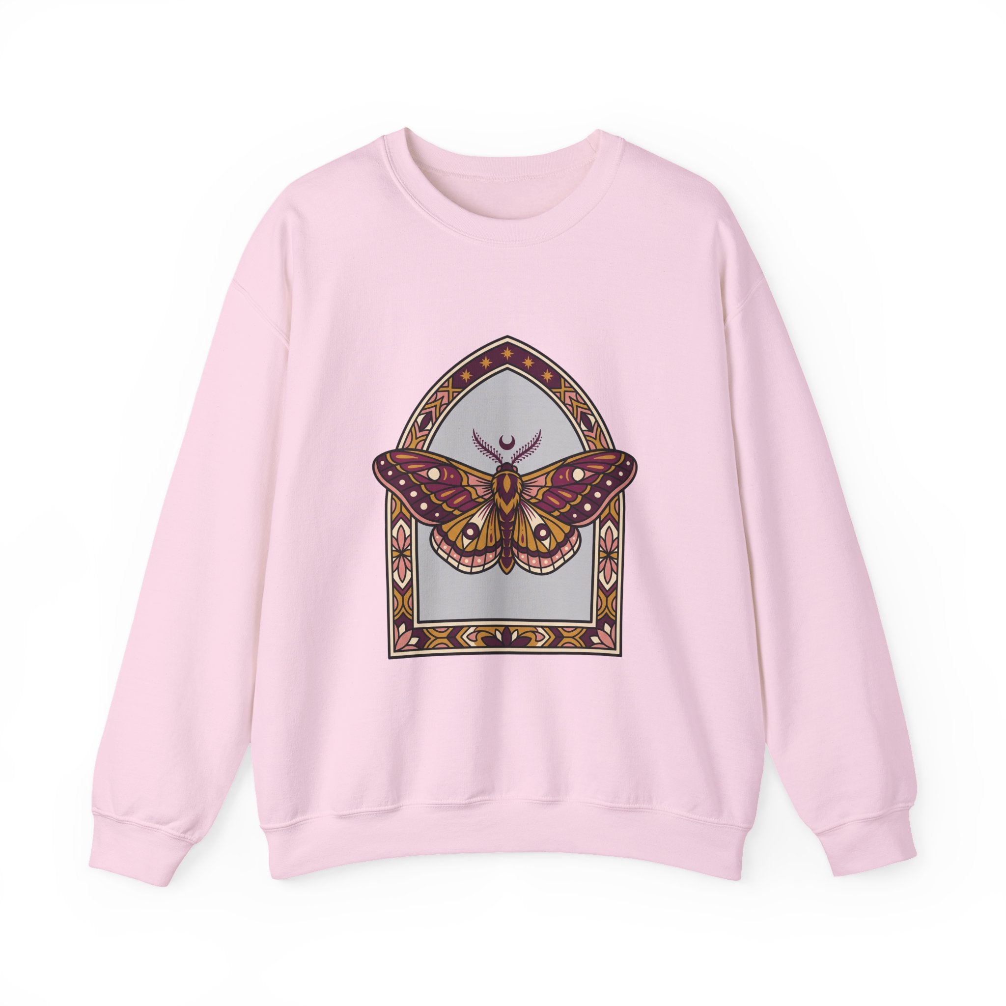 Arched Moth Stars Crewneck