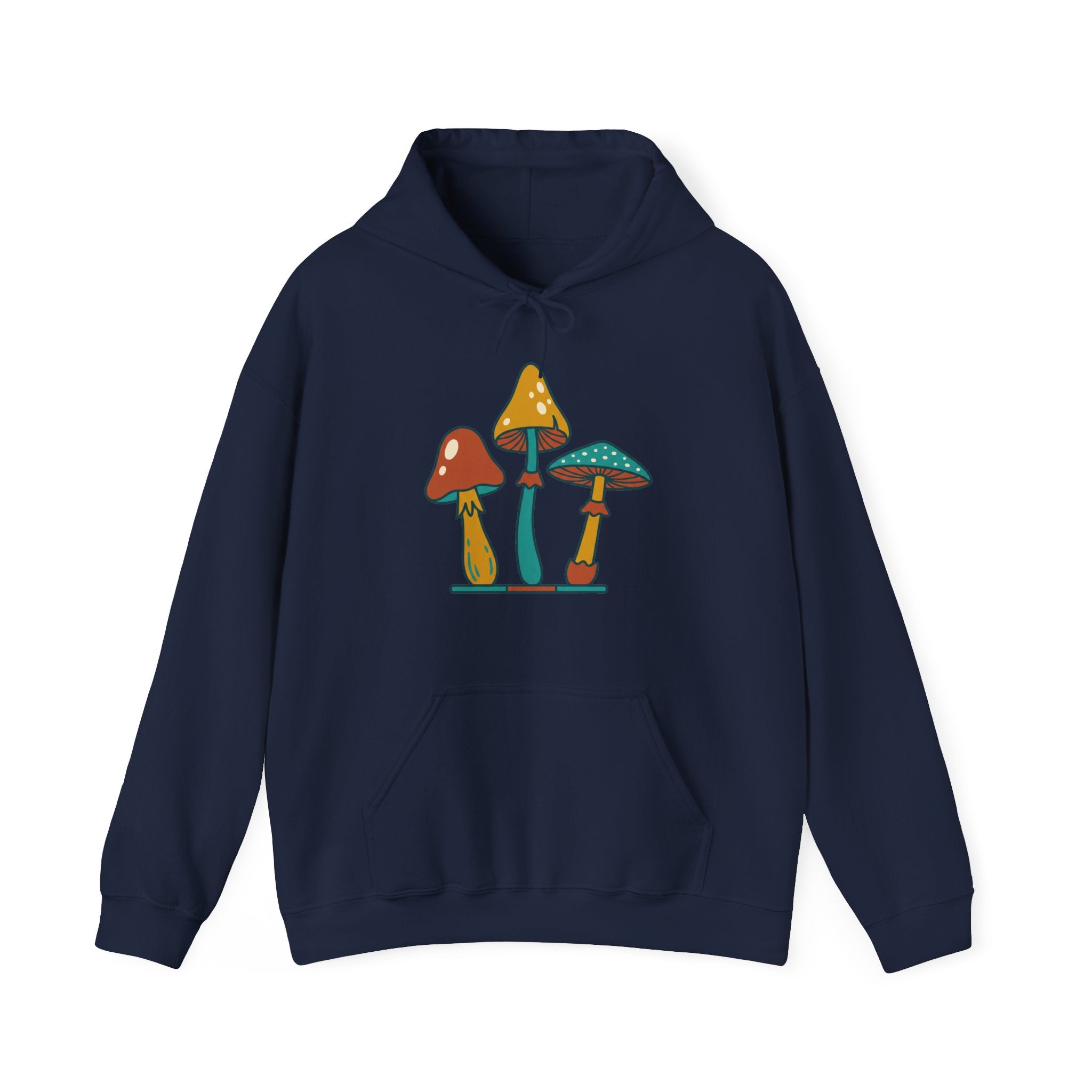 Mushroom Trio Botanical Hoodie
